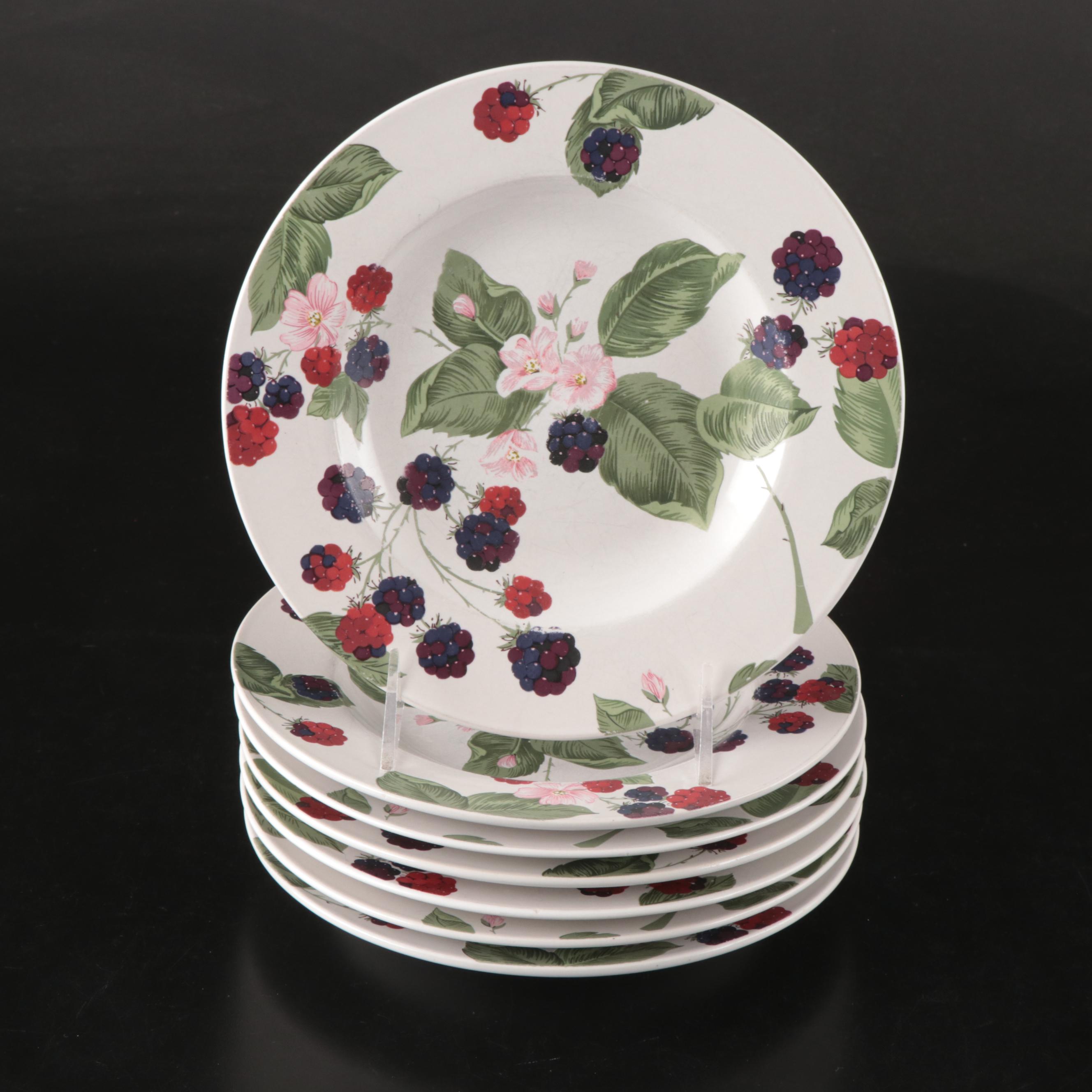 Tienshan "Raspberry Social" Stoneware Tableware