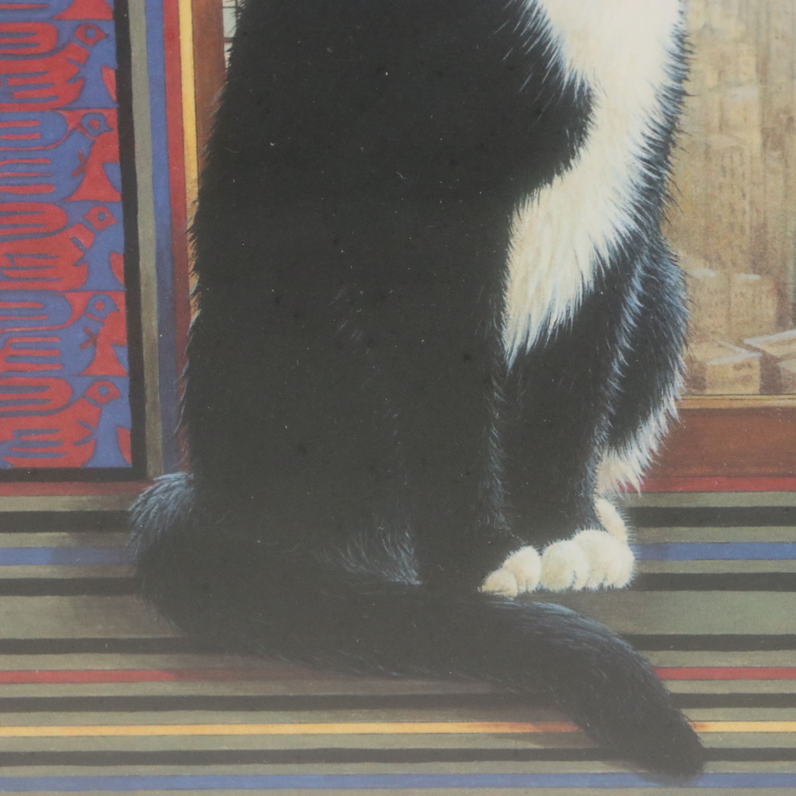 Lesley Anne Ivory Offset Lithograph "Chesterton in the City," 1993