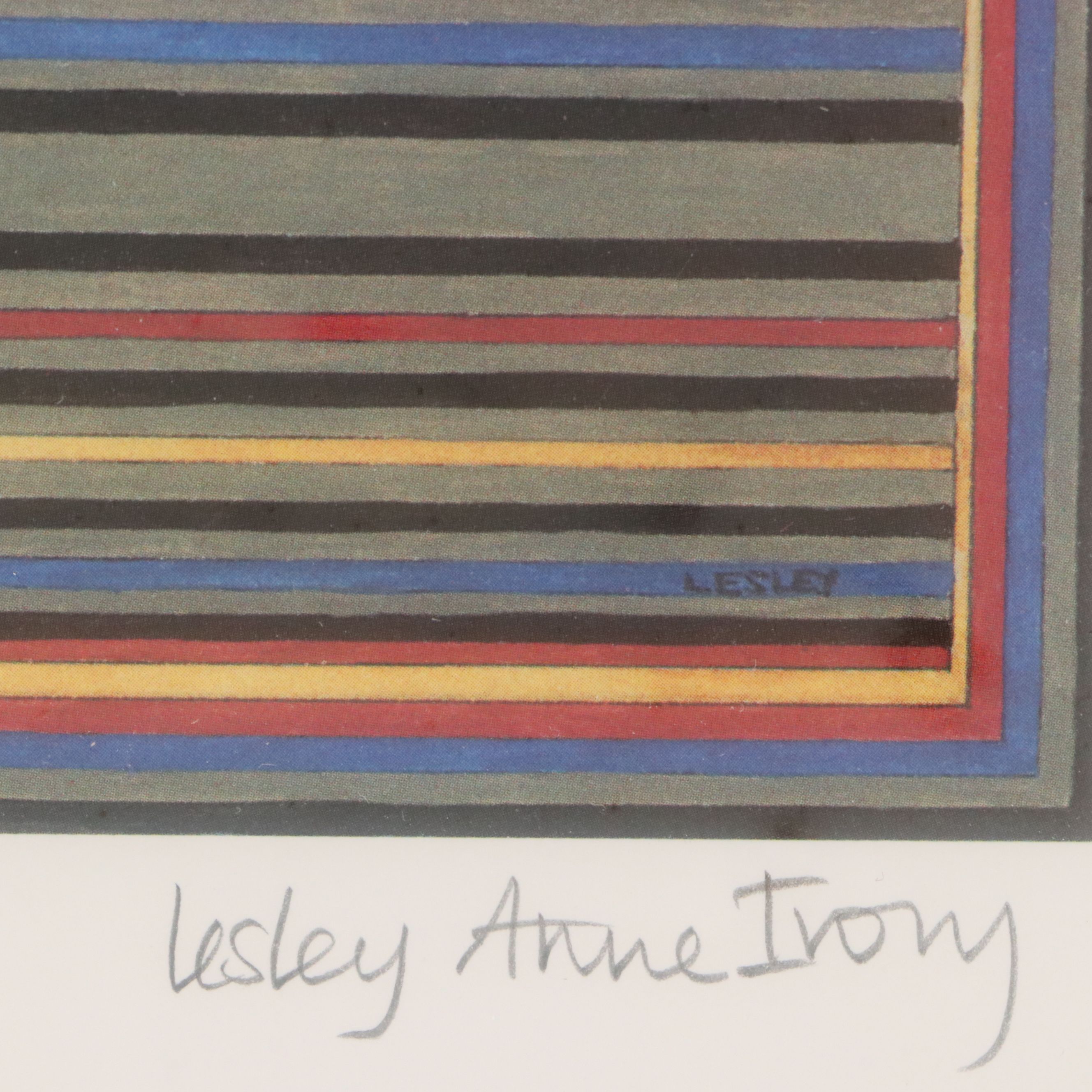 Lesley Anne Ivory Offset Lithograph "Chesterton in the City," 1993