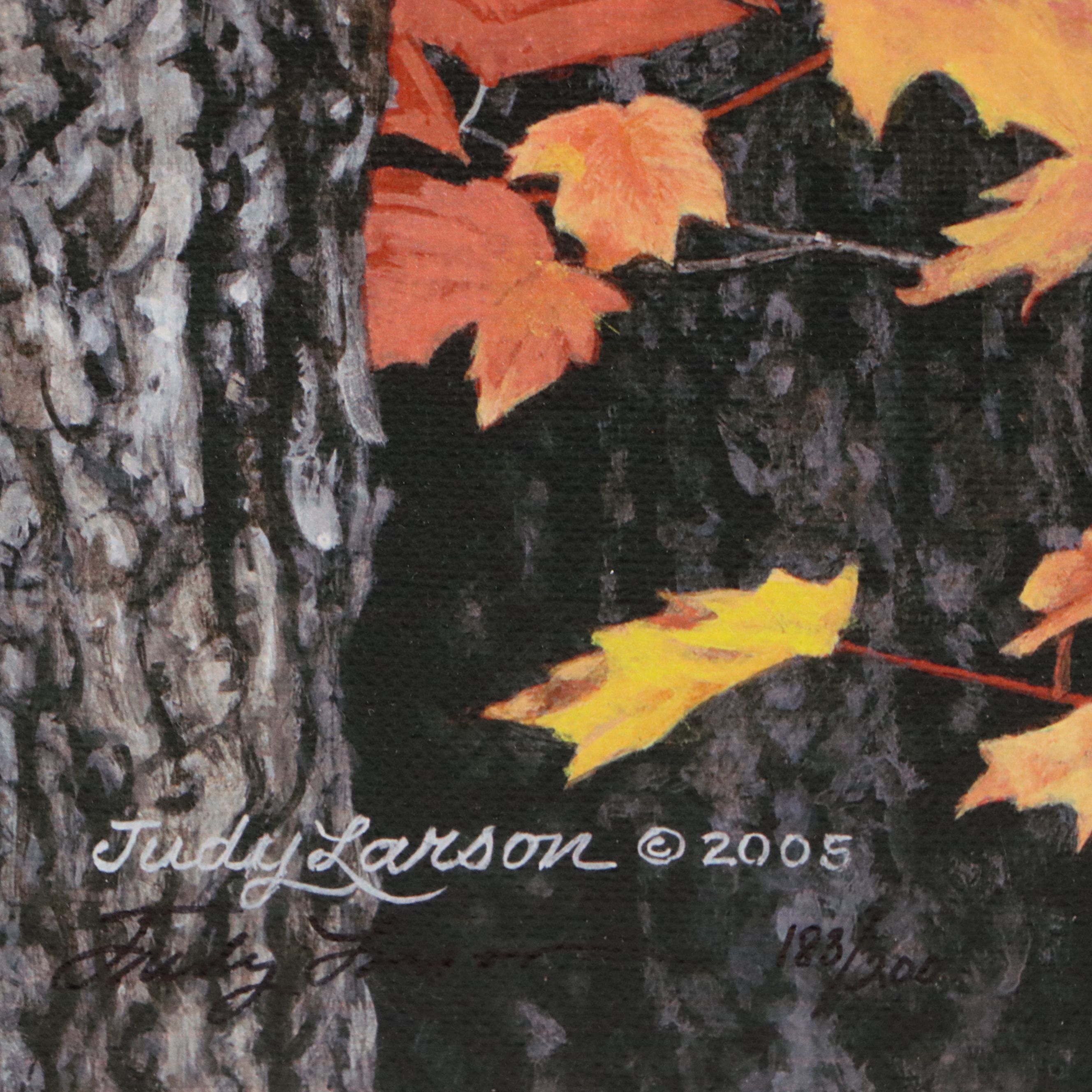 Judy Larson Giclée "Intent," 2005