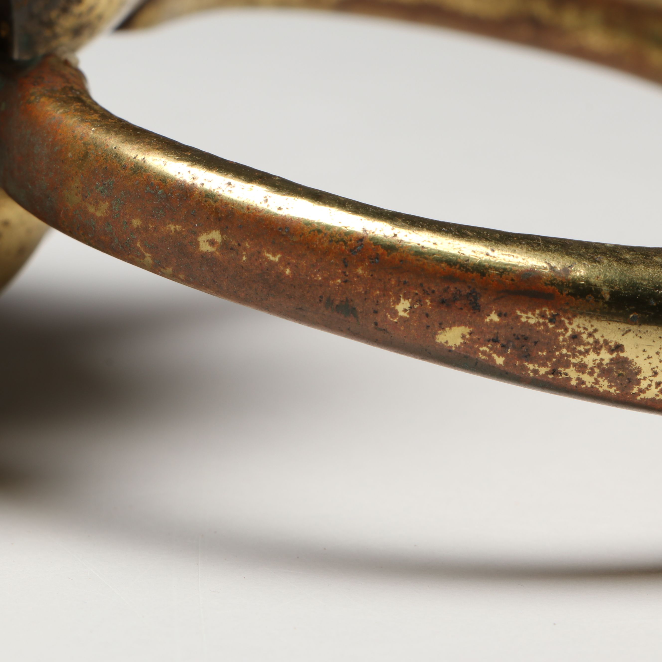 Cast Brass Lion Head Door Knocker