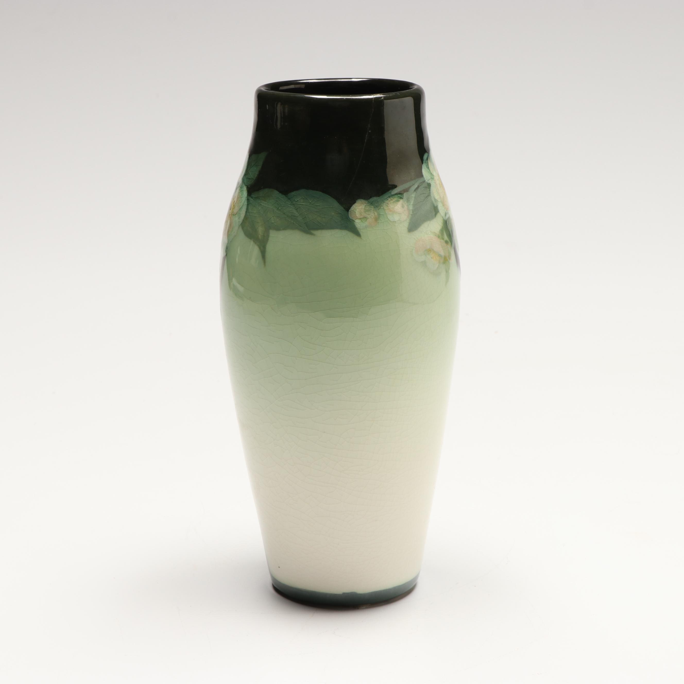 Clara Christina Linderman for Rookwood Pottery Floral Vase, 1908