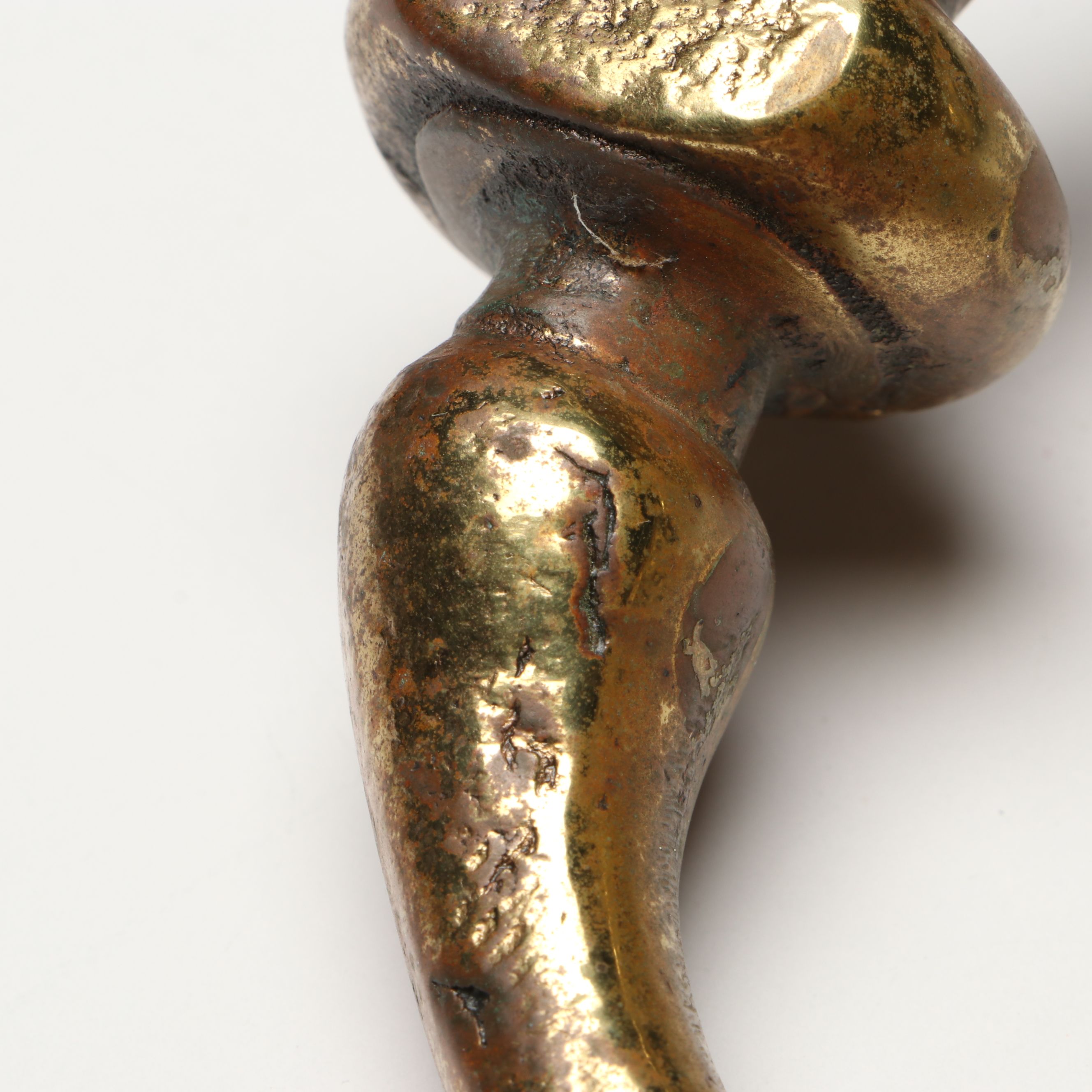 Cast Brass Lion Head Door Knocker