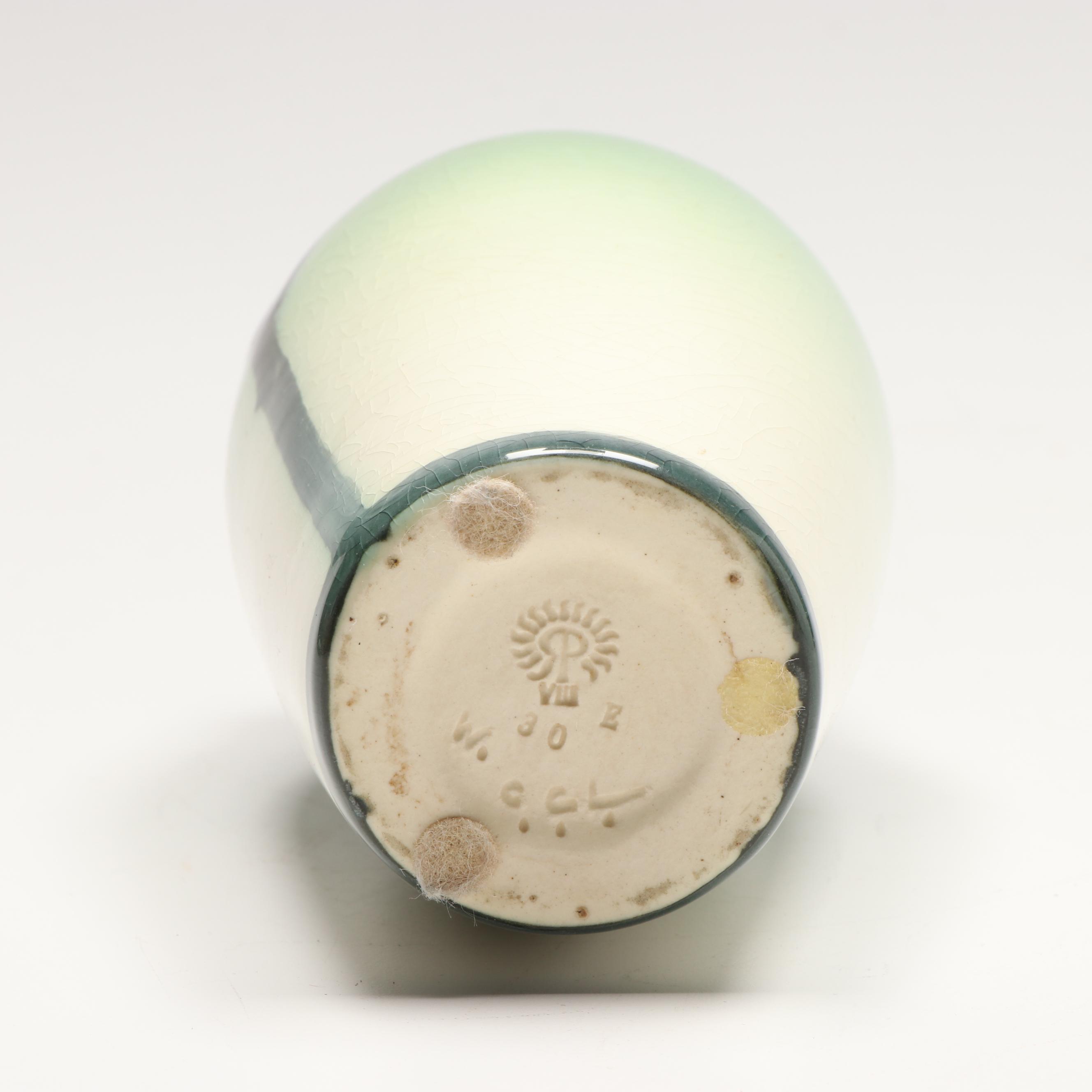 Clara Christina Linderman for Rookwood Pottery Floral Vase, 1908