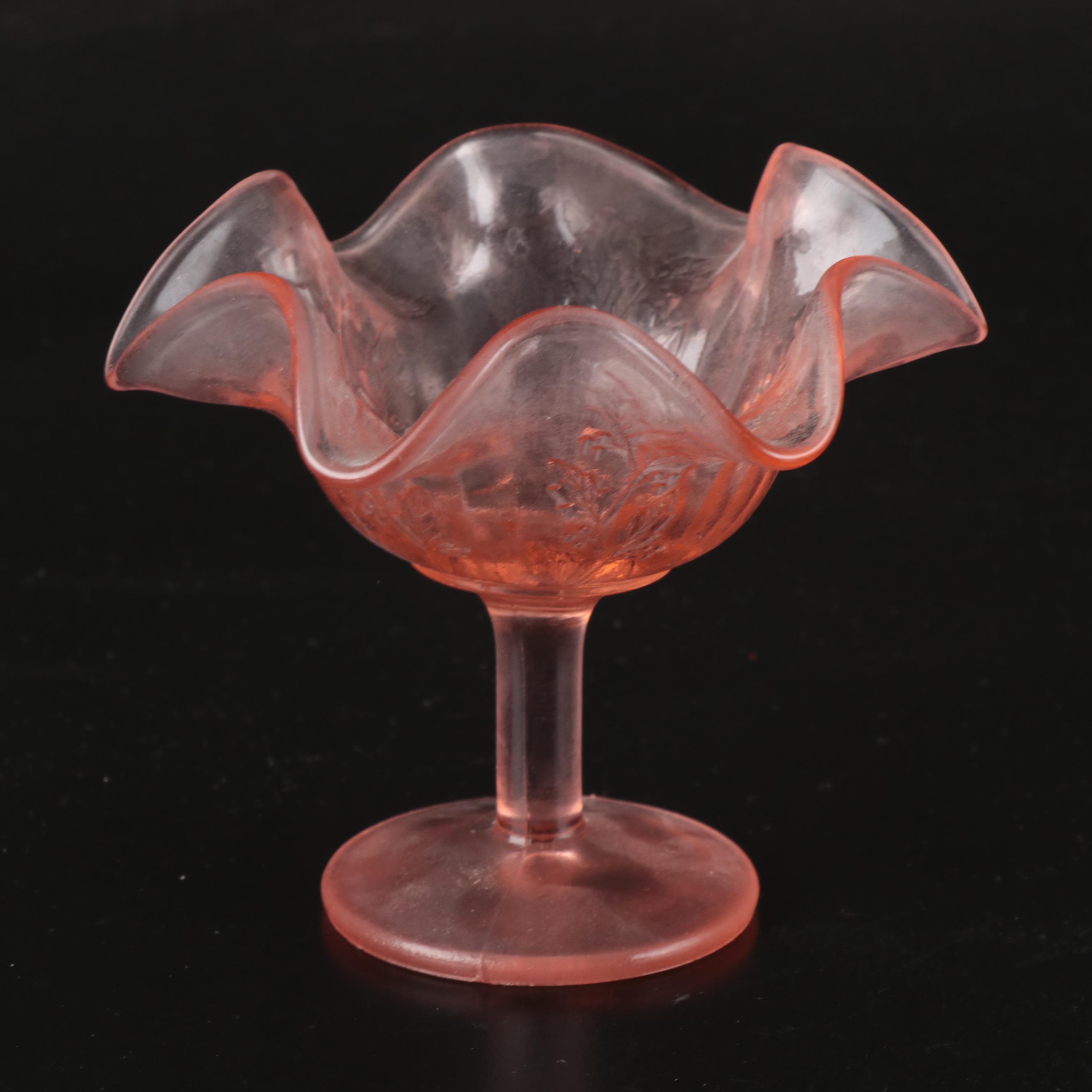 Federal Glass "Sharon," Anchor Hocking "Mayfair" and Other Pink Depression Glass
