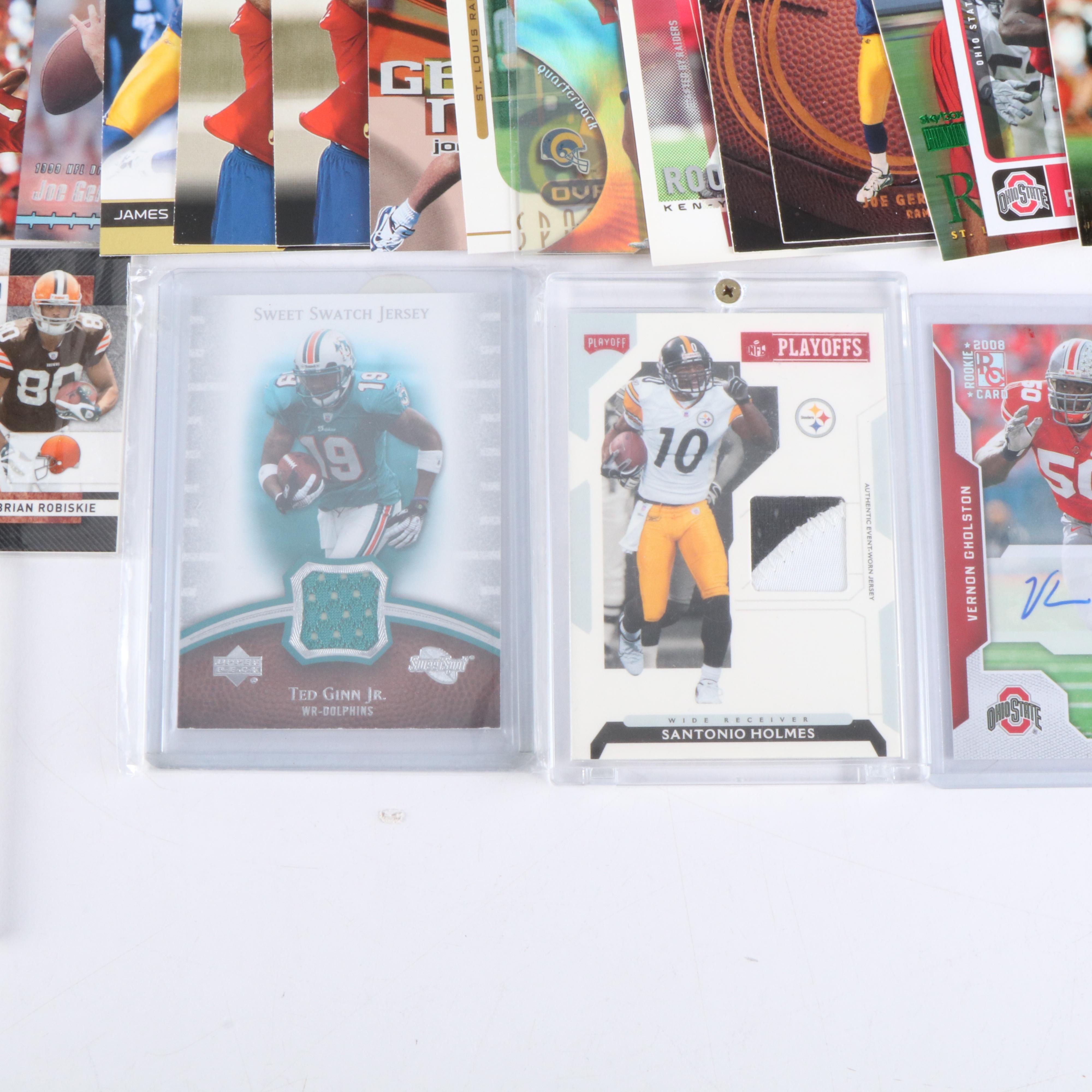Ohio State Player Football Card Collection Featuring Relic, Signed, and More