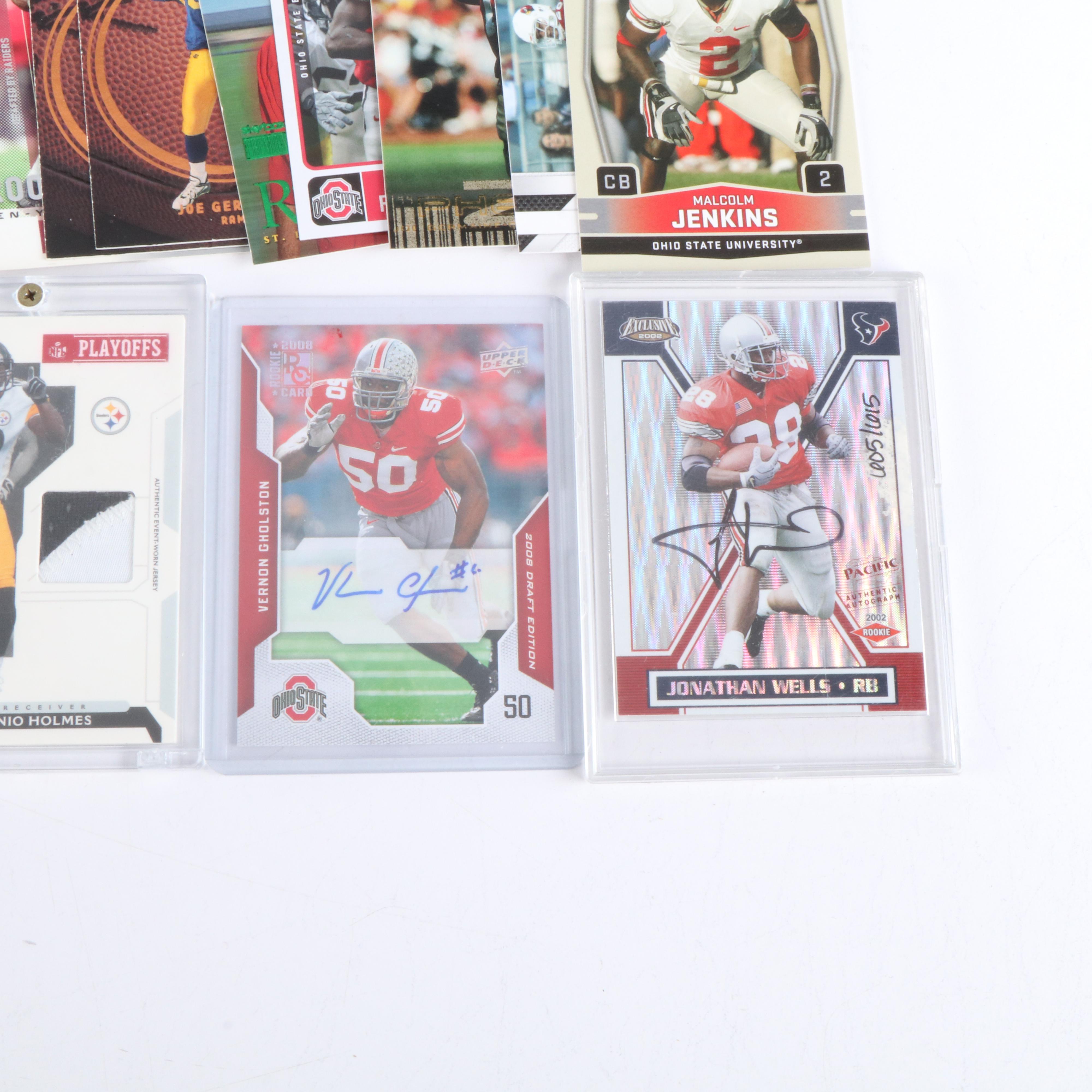 Ohio State Player Football Card Collection Featuring Relic, Signed, and More