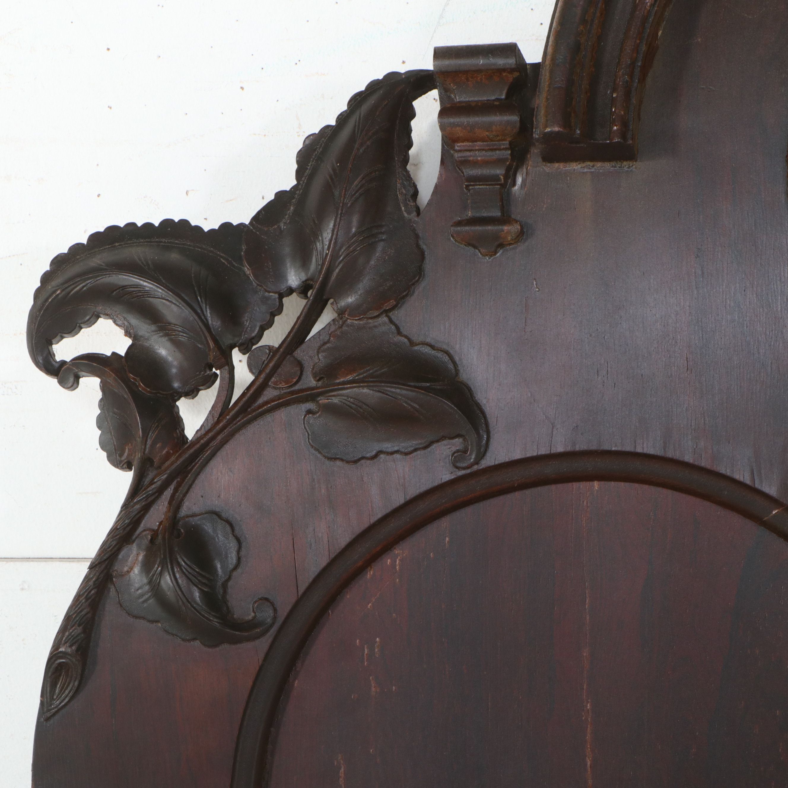 Victorian Renaissance Revival Carved Walnut Bed, Late 19th Century