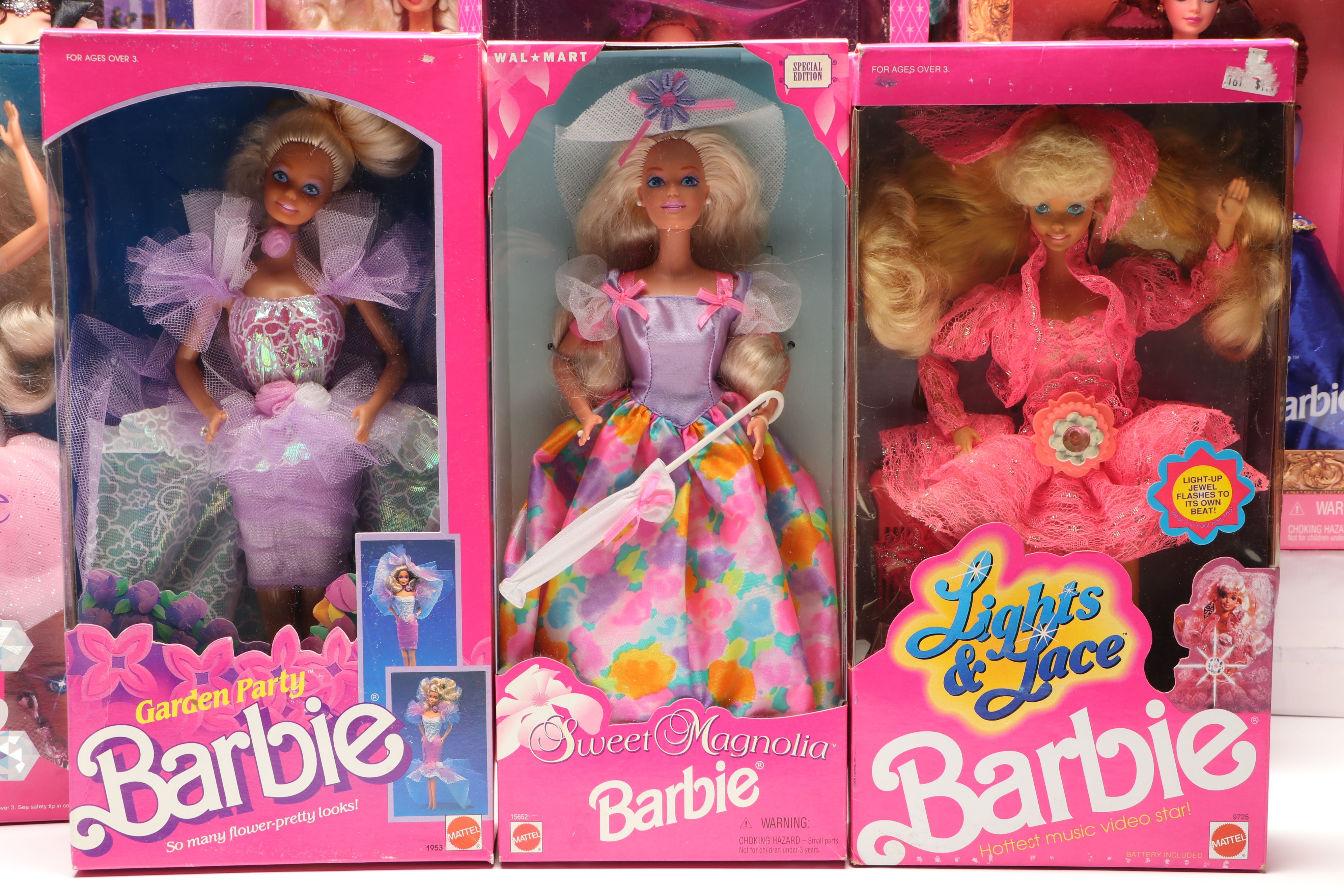 Barbie "Charity Ball," "Satin Nights," "Emerald Enchantment" with More Dolls