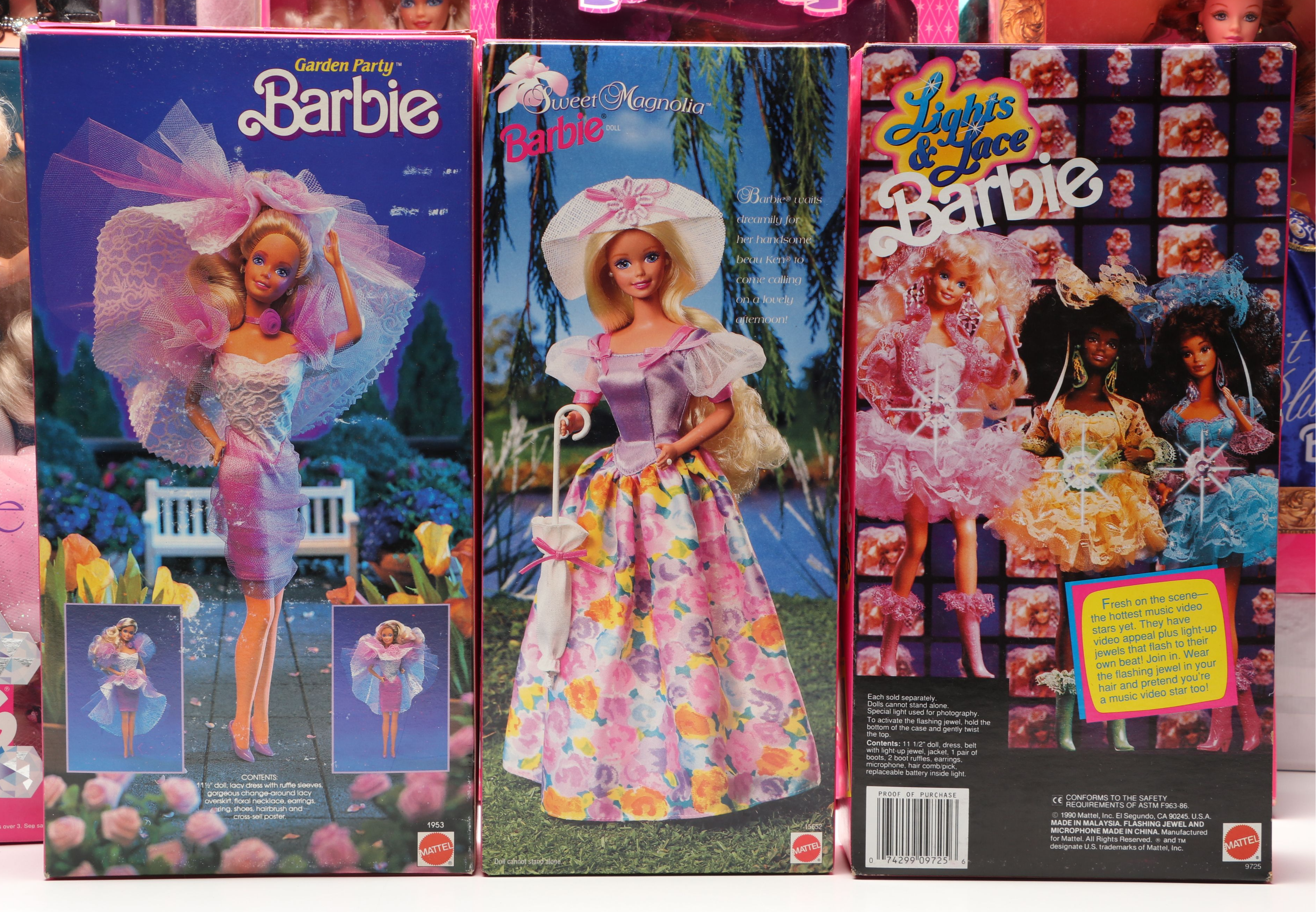 Barbie "Charity Ball," "Satin Nights," "Emerald Enchantment" with More Dolls