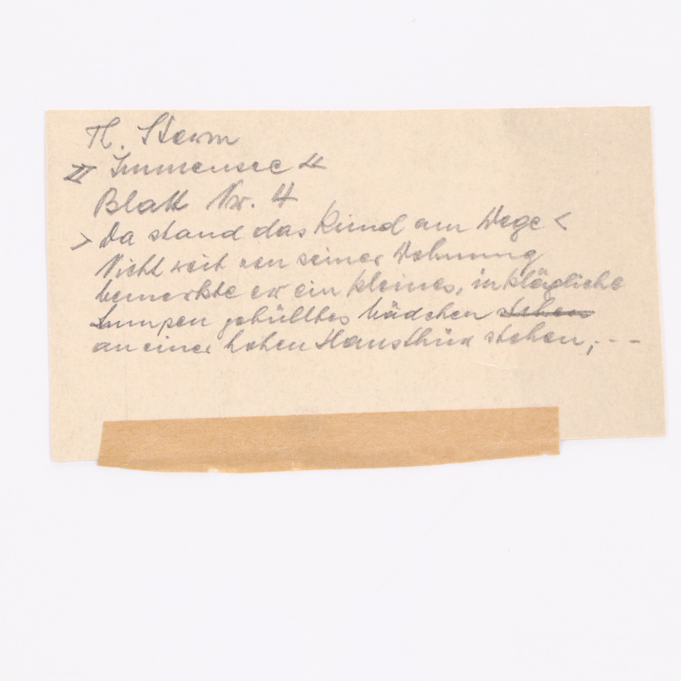 Feodor Rimsky Street Scene Graphite Drawing with Woman, 20th Century