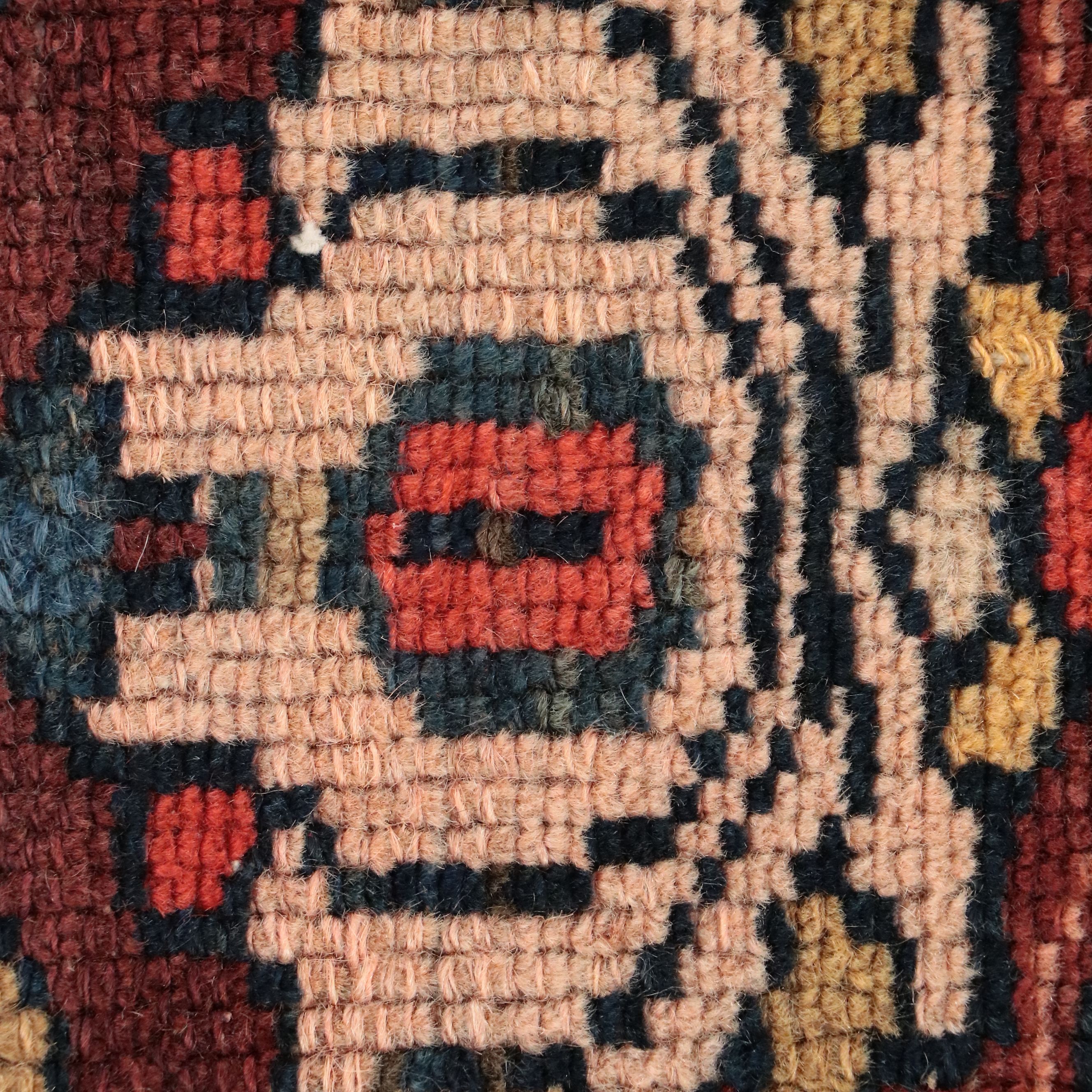 9'10 x 12'5 Hand-Knotted Persian Mahal Room-Sized Rug