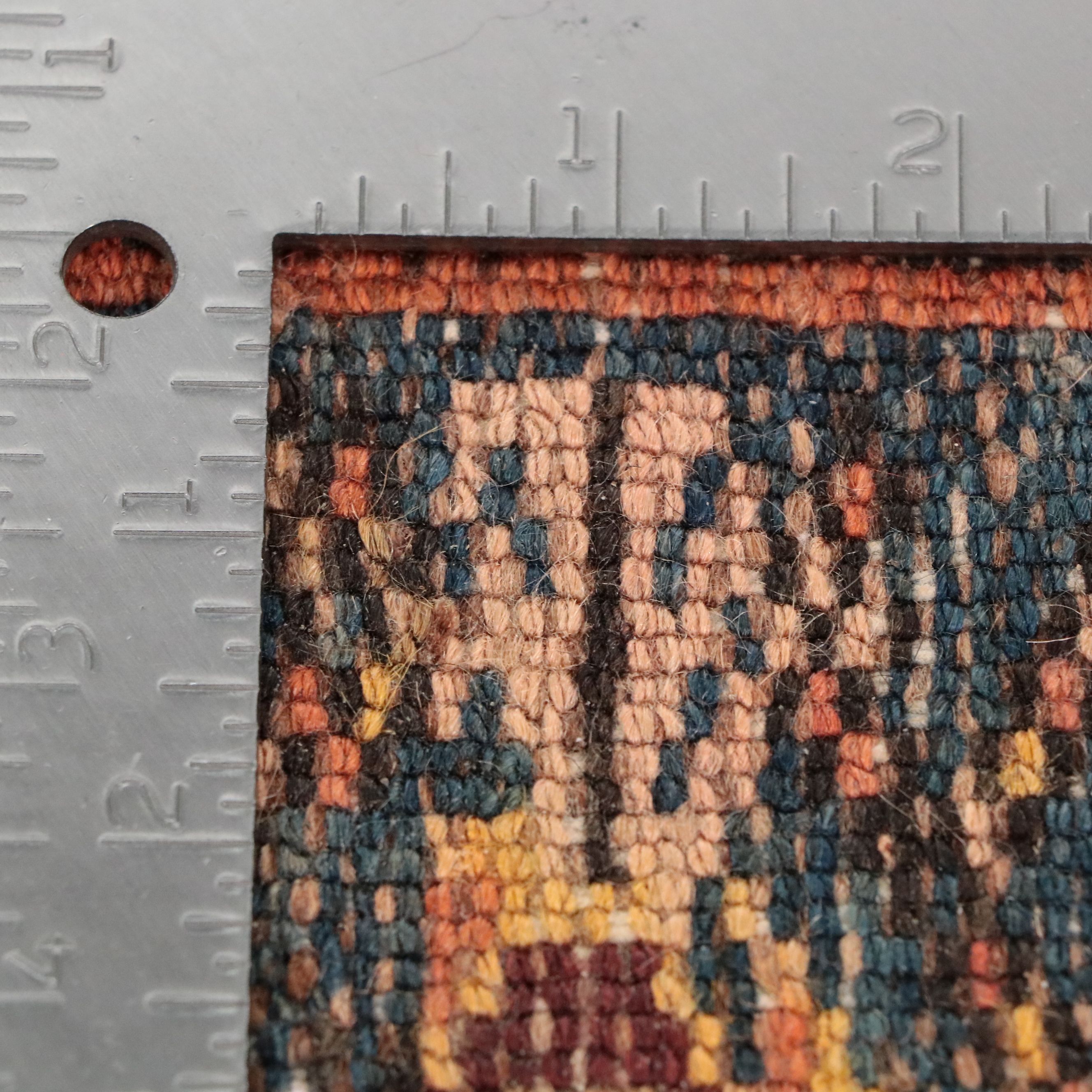 9'10 x 12'5 Hand-Knotted Persian Mahal Room-Sized Rug