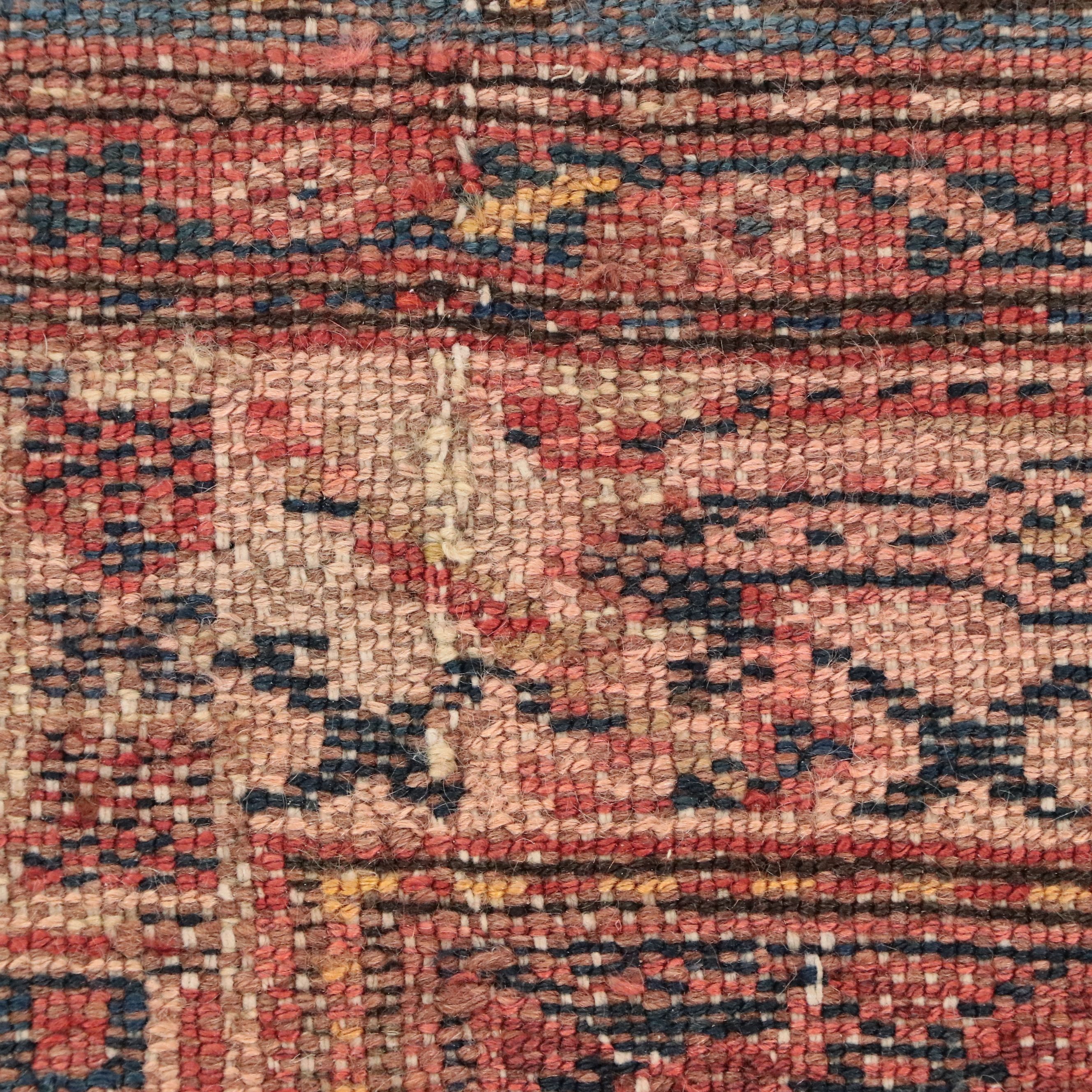 9'10 x 12'5 Hand-Knotted Persian Mahal Room-Sized Rug