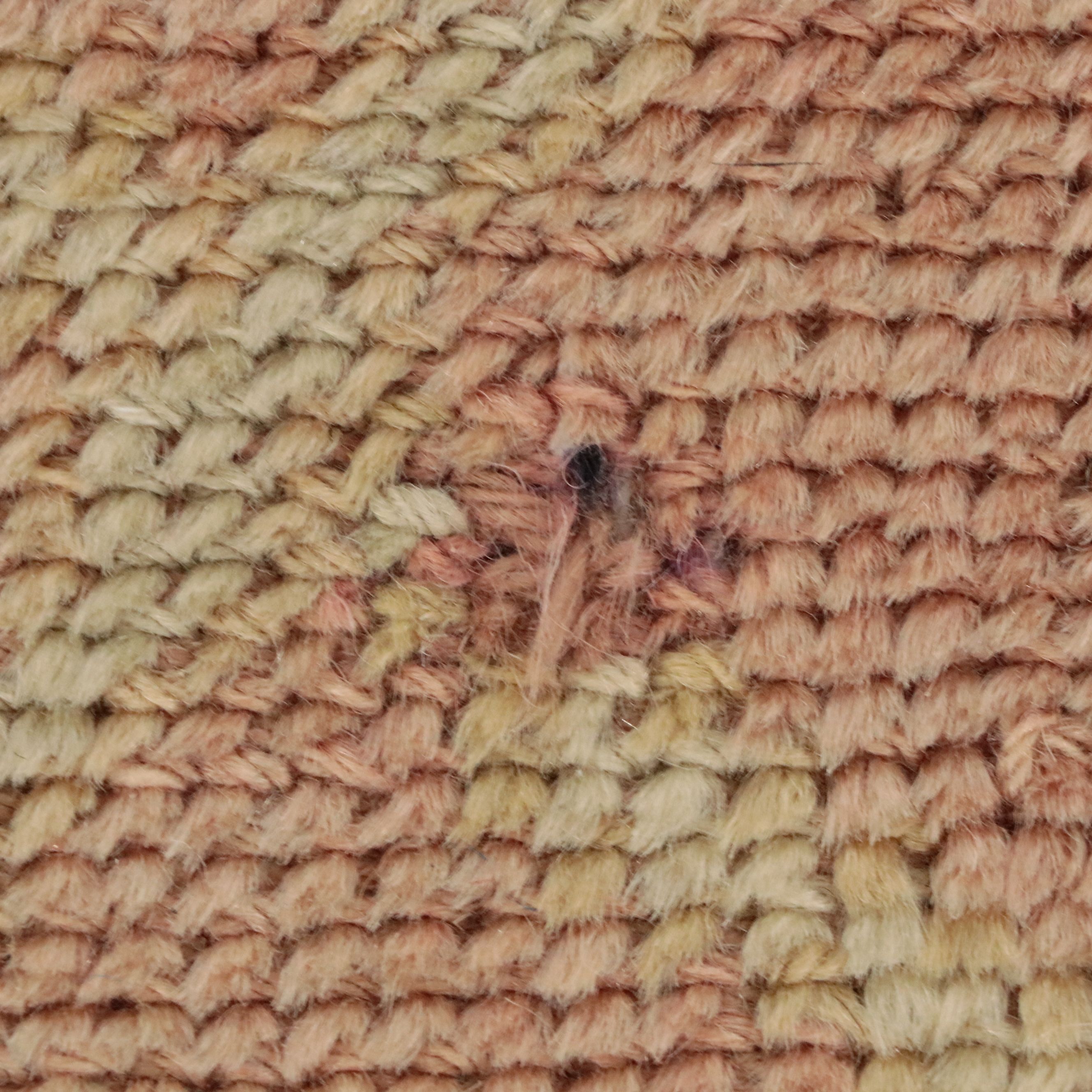 9'1 x 12' Hand-Knotted Turkish Oushak Room-Sized Rug