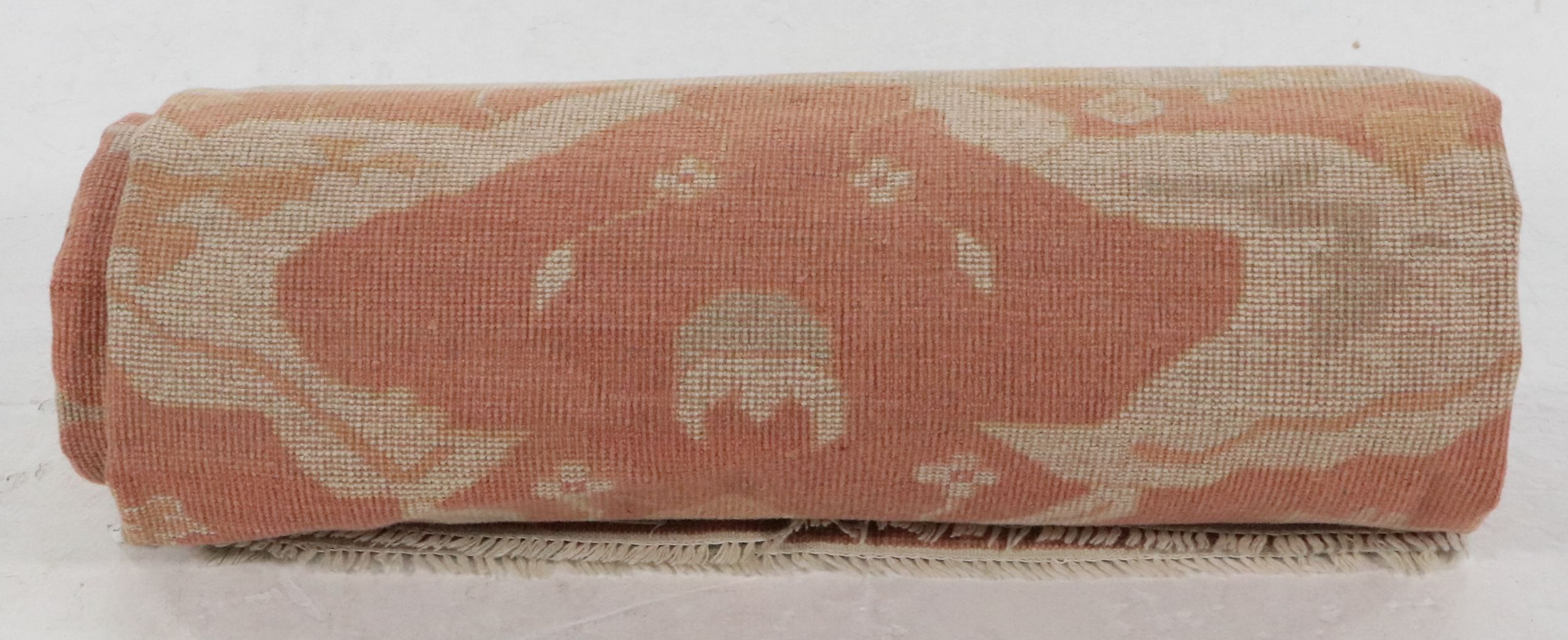 9'1 x 12' Hand-Knotted Turkish Oushak Room-Sized Rug