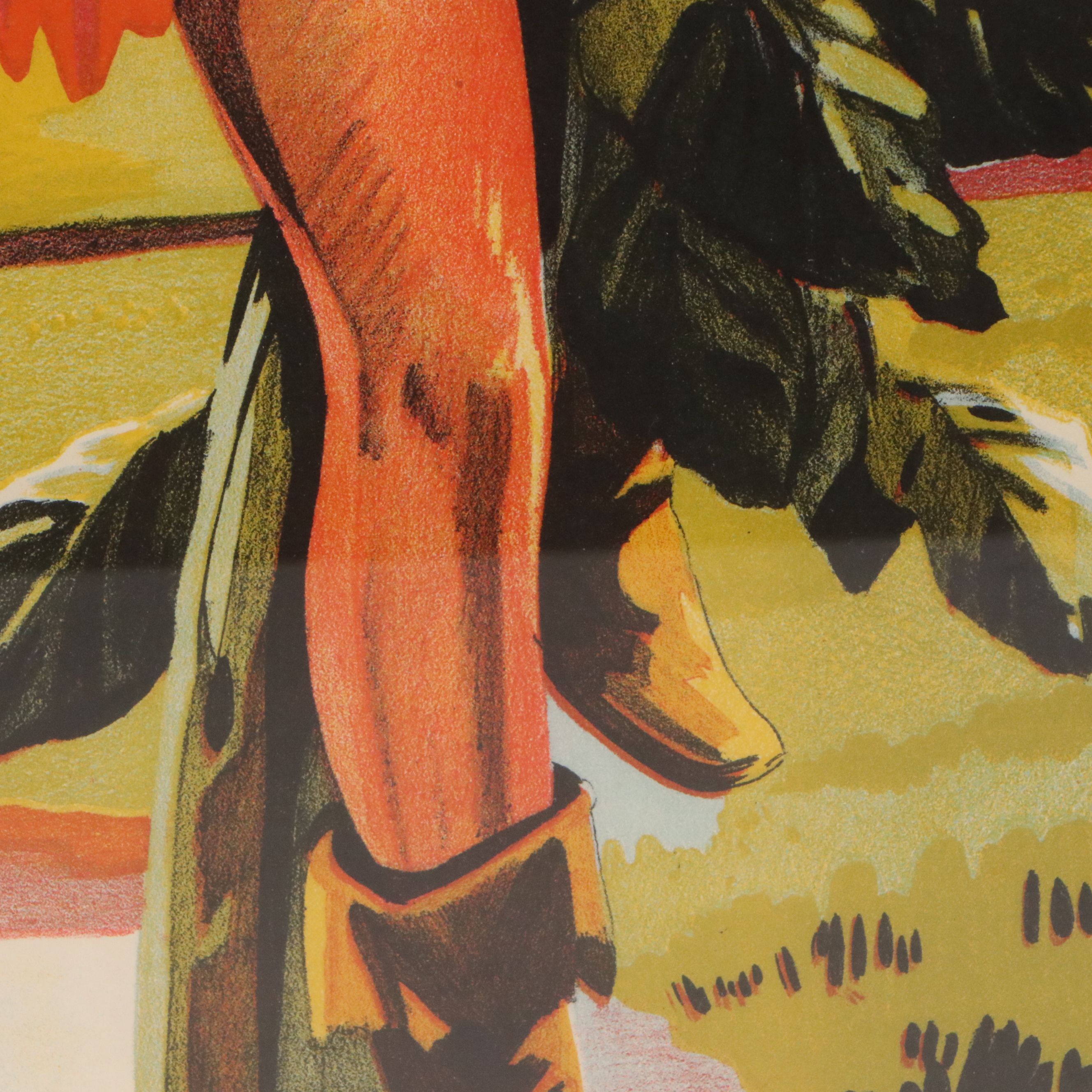 Chromolithograph Poster "Jack and the Beanstalk," Circa 1930