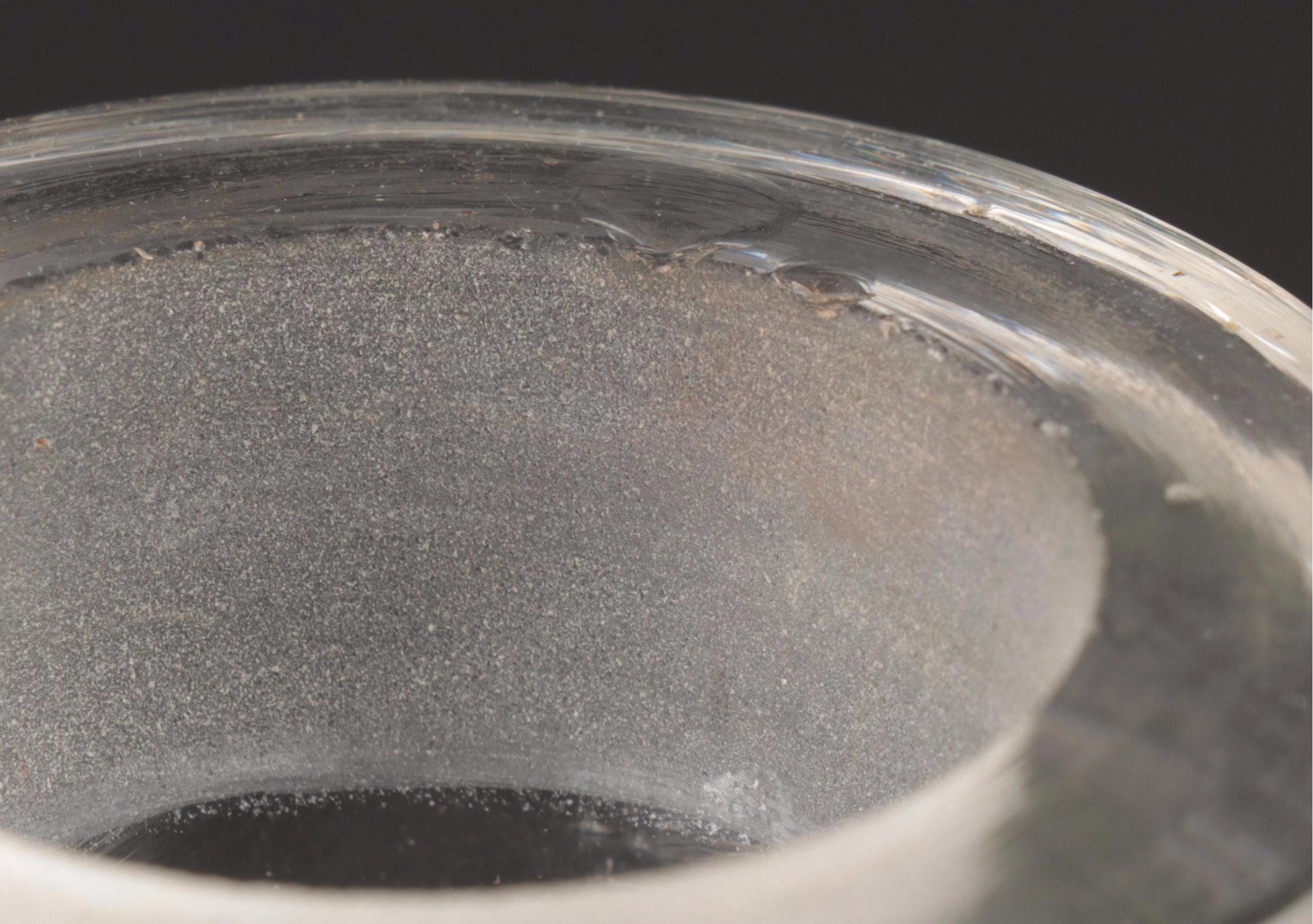 Art Deco Apothecary Show Jar in Metal Tri-Footed Stand, Early 20th Century