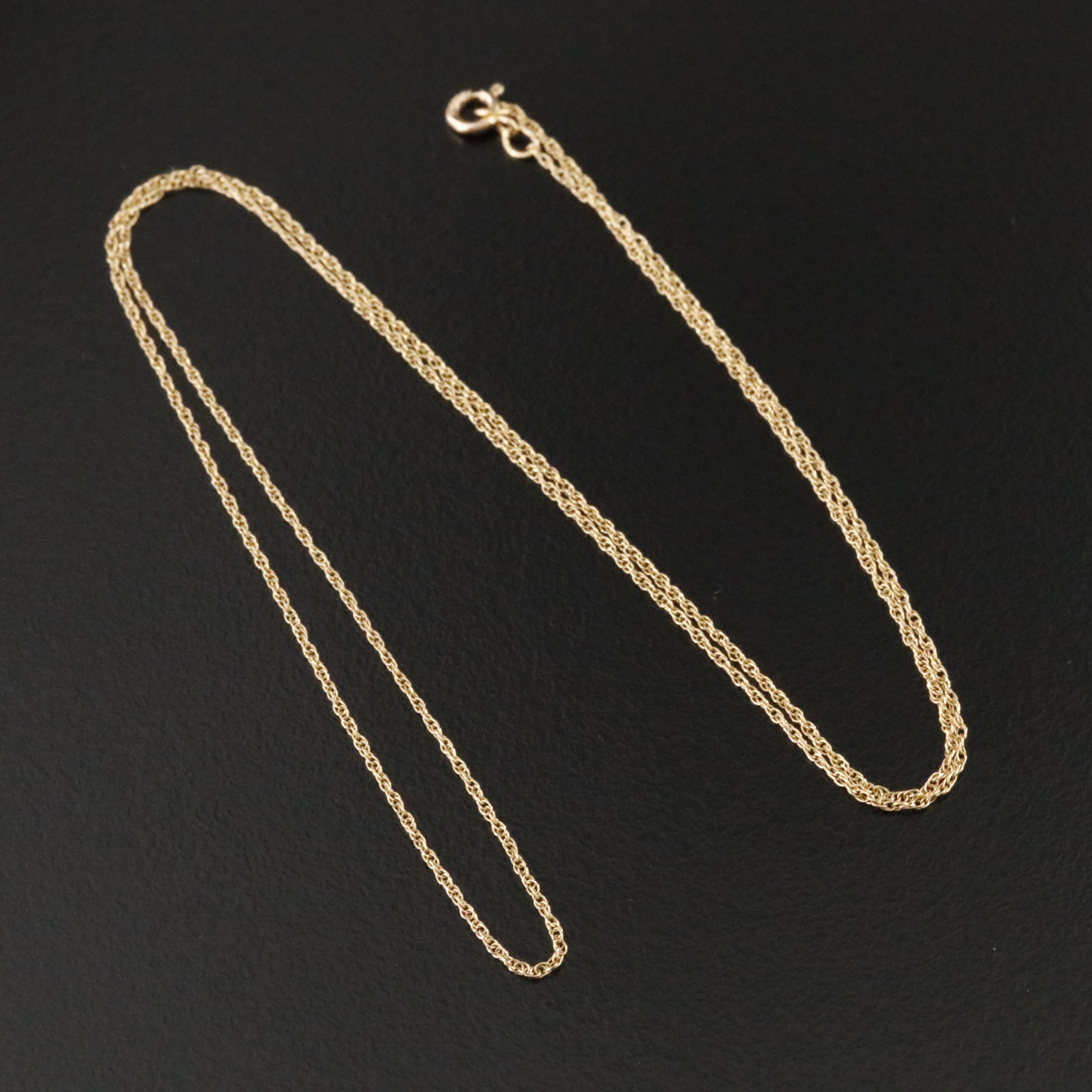 14K Singapore Chain Necklace