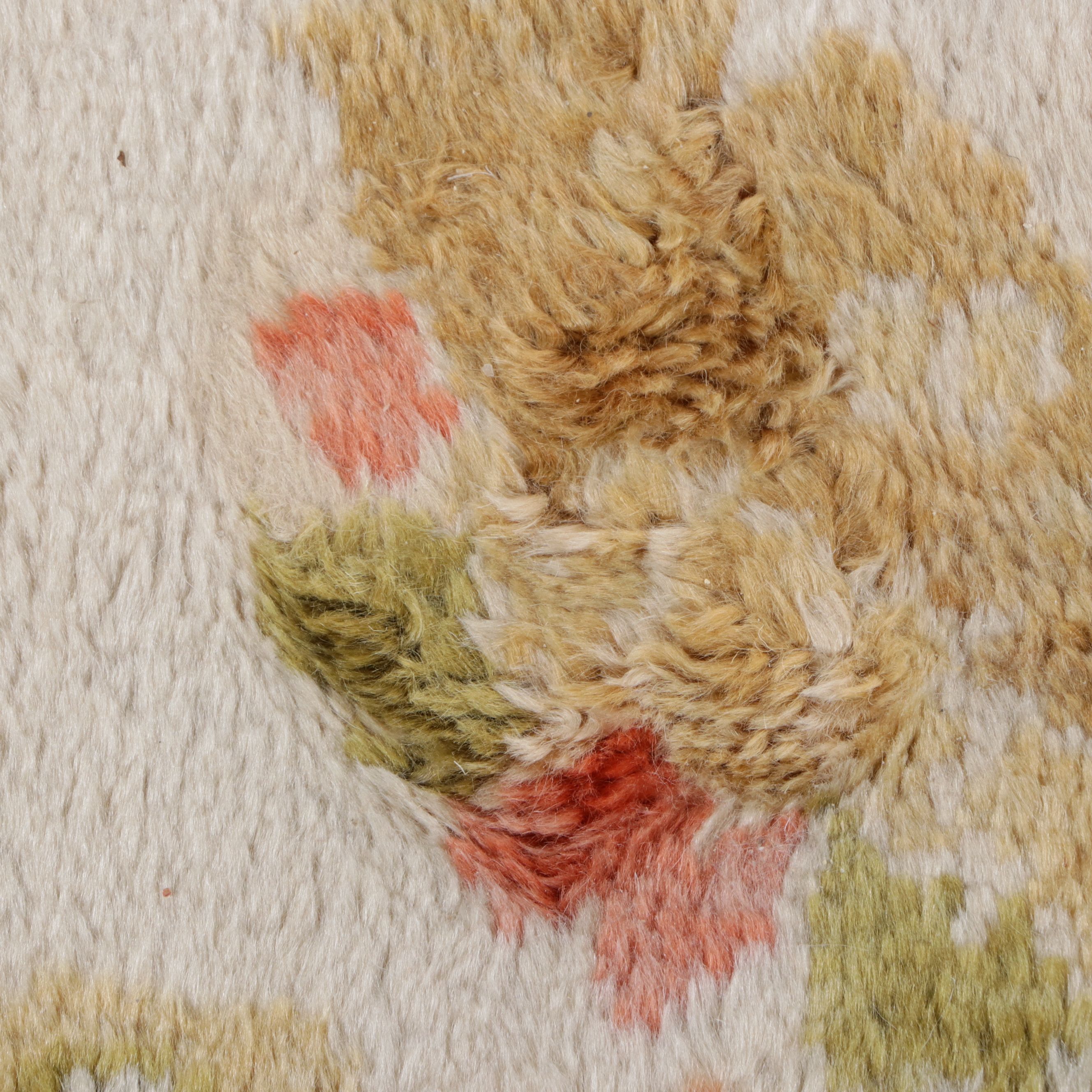 10'5 x 13'9 Hand-Knotted Turkish Oushak Room-Sized Rug