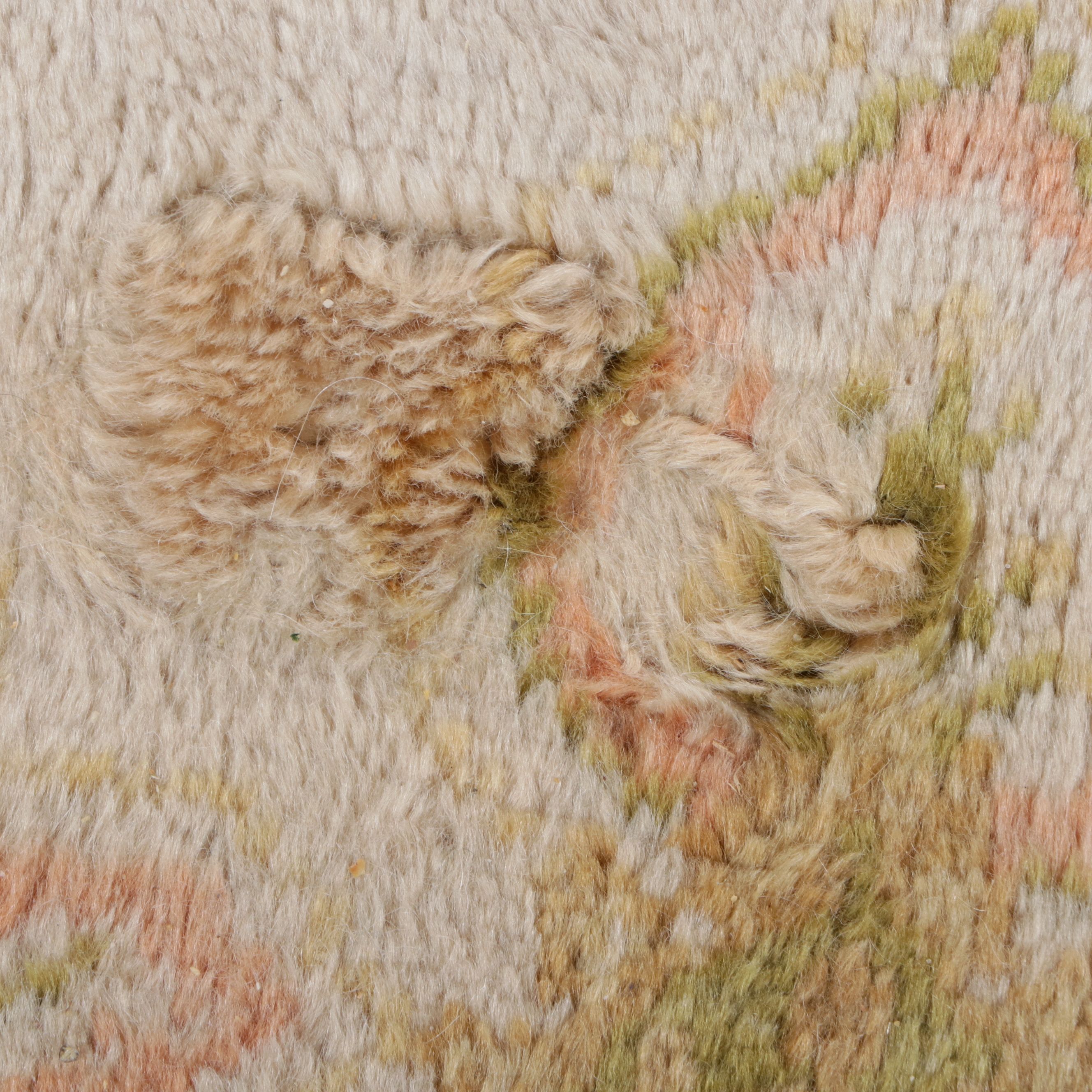 10'5 x 13'9 Hand-Knotted Turkish Oushak Room-Sized Rug