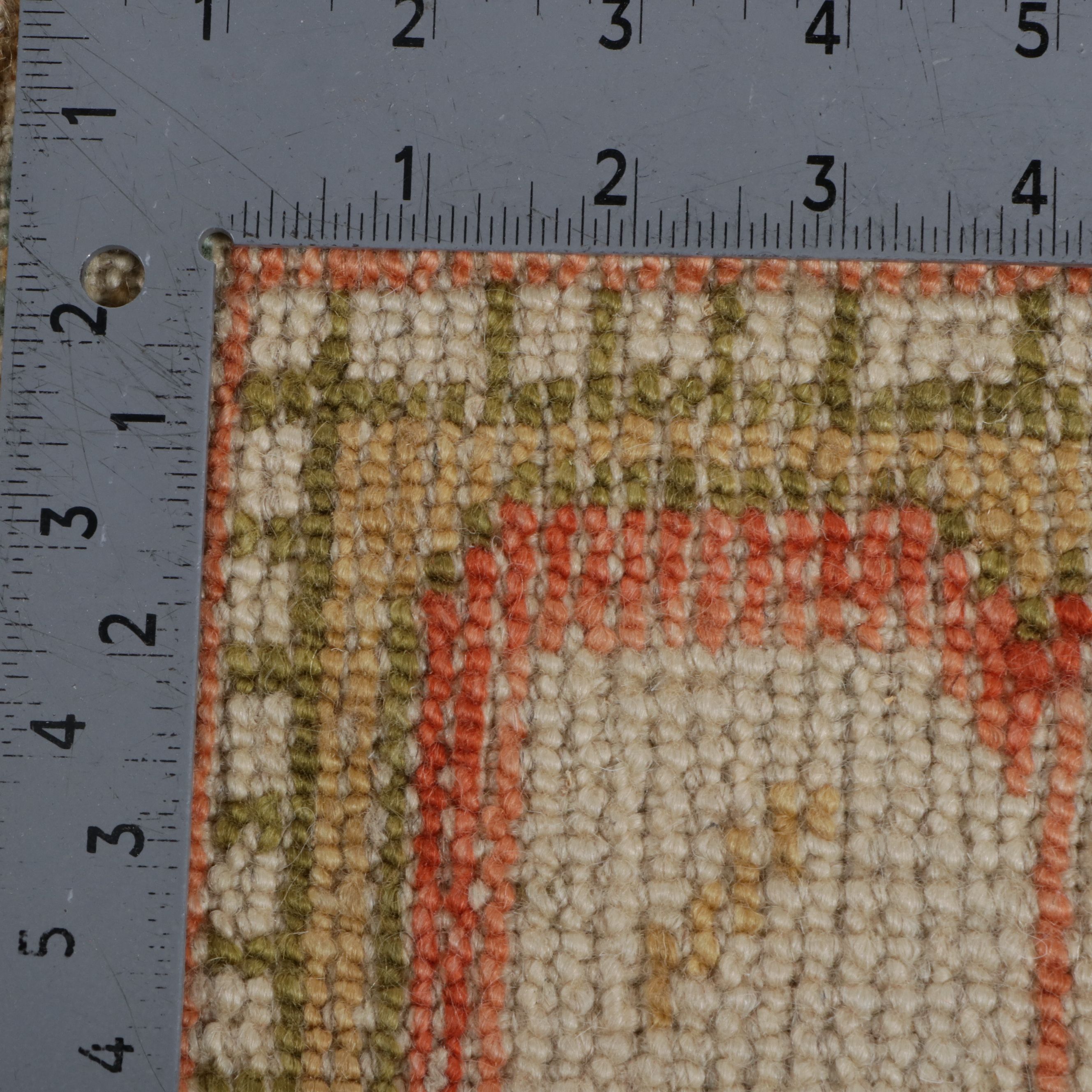 10'5 x 13'9 Hand-Knotted Turkish Oushak Room-Sized Rug