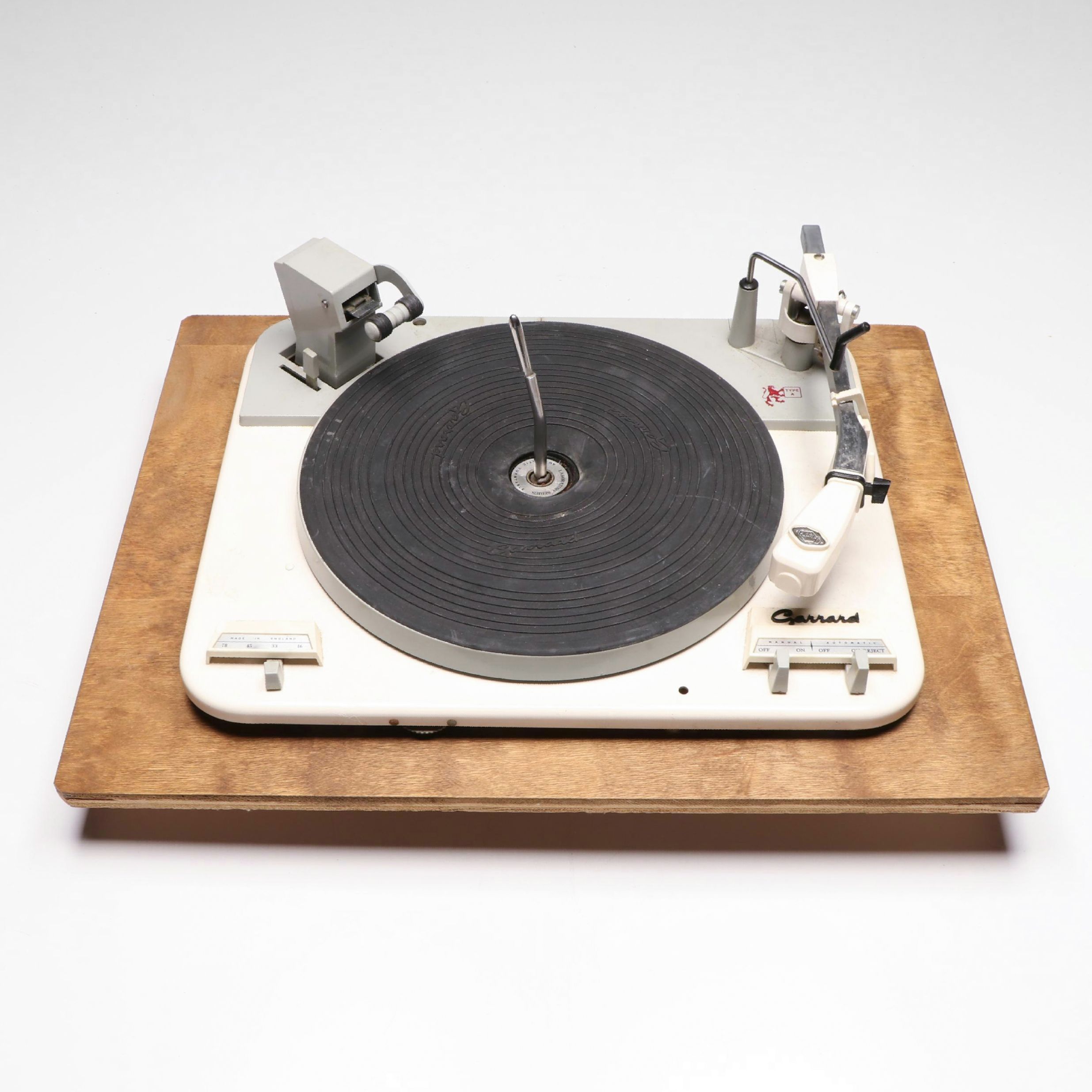 Vintage Garrard Type A Automatic Turntable