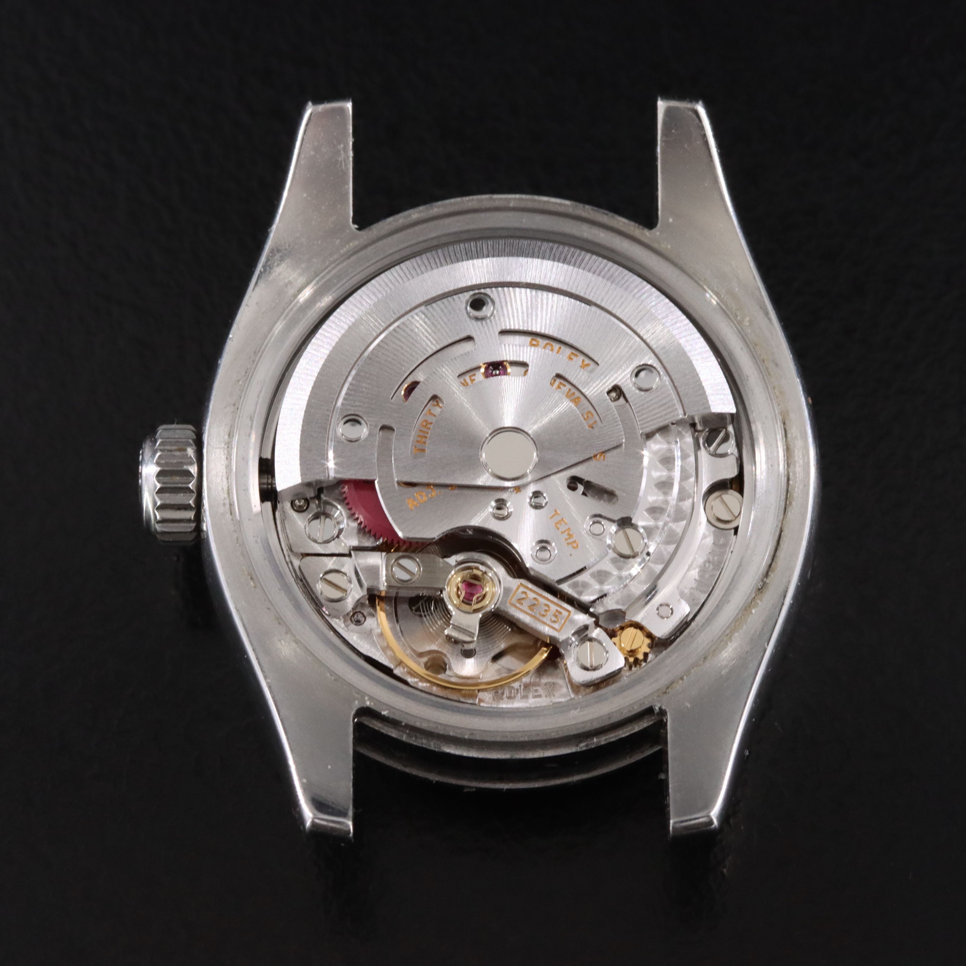 2006 Rolex Oyster Perpetual Lady Datejust Black Dial Watch 179160