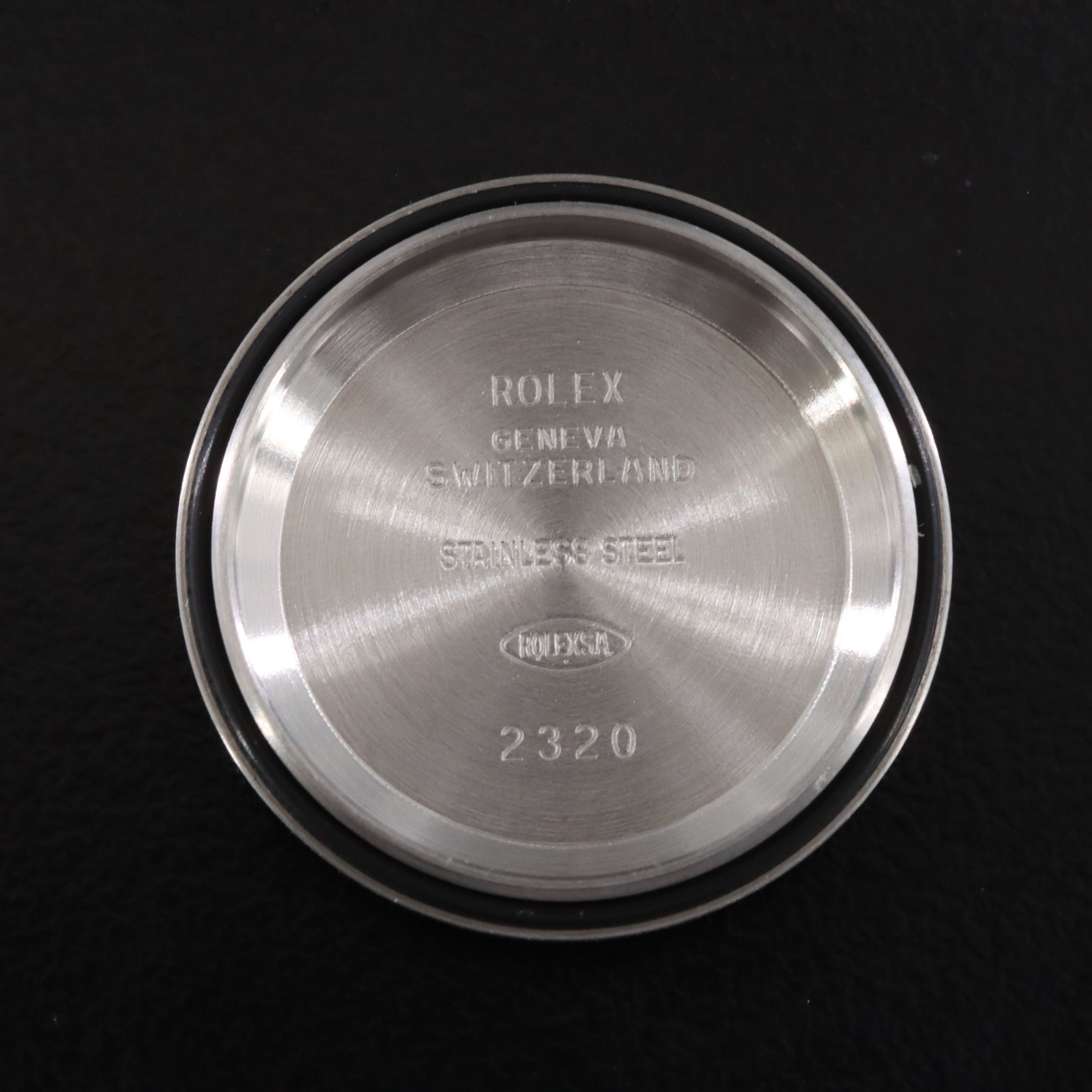 2006 Rolex Oyster Perpetual Lady Datejust Black Dial Watch 179160