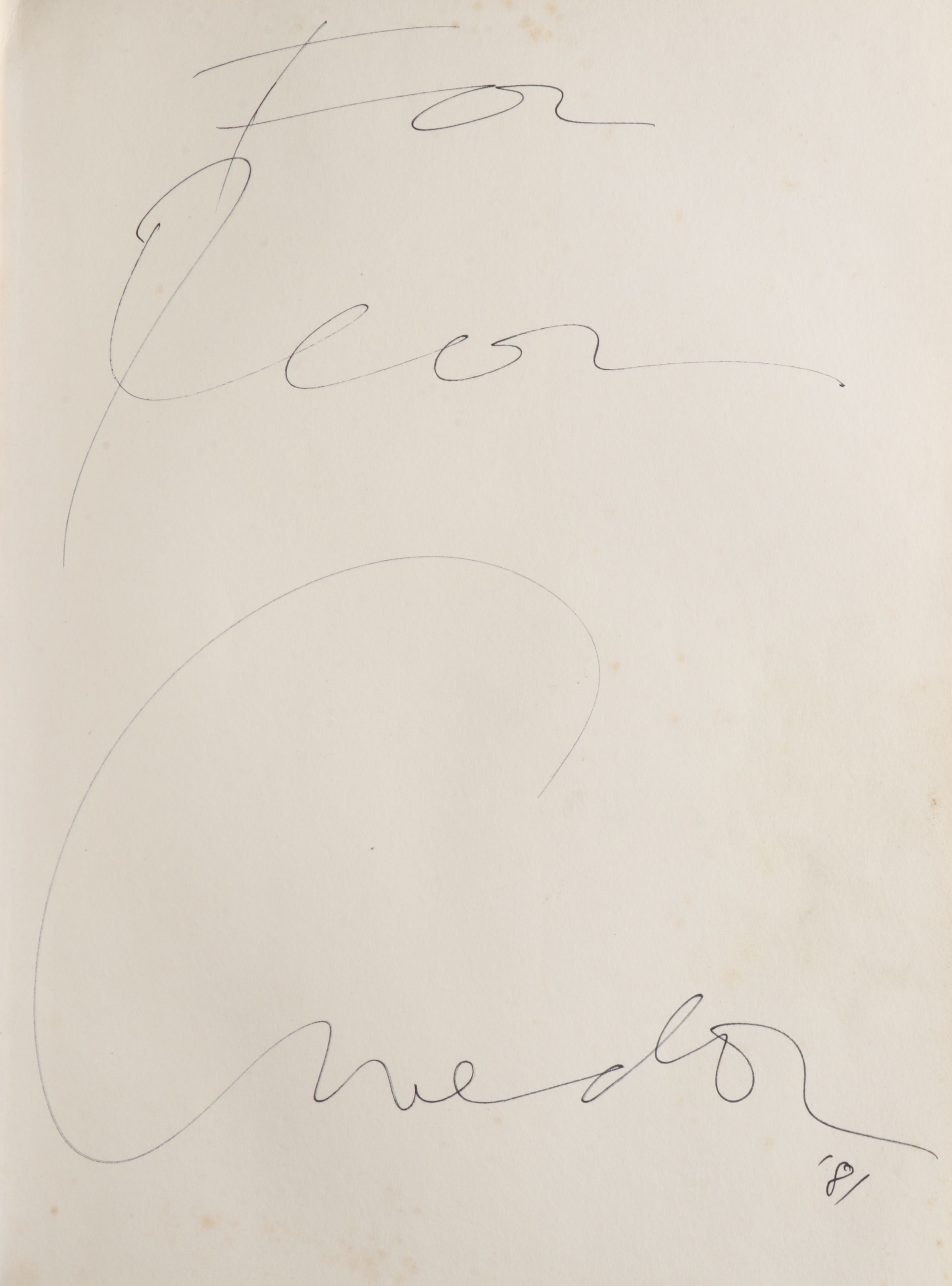 Signed First Edition "Avedon: Photographs, 1947–1977" by Richard Avedon, 1978