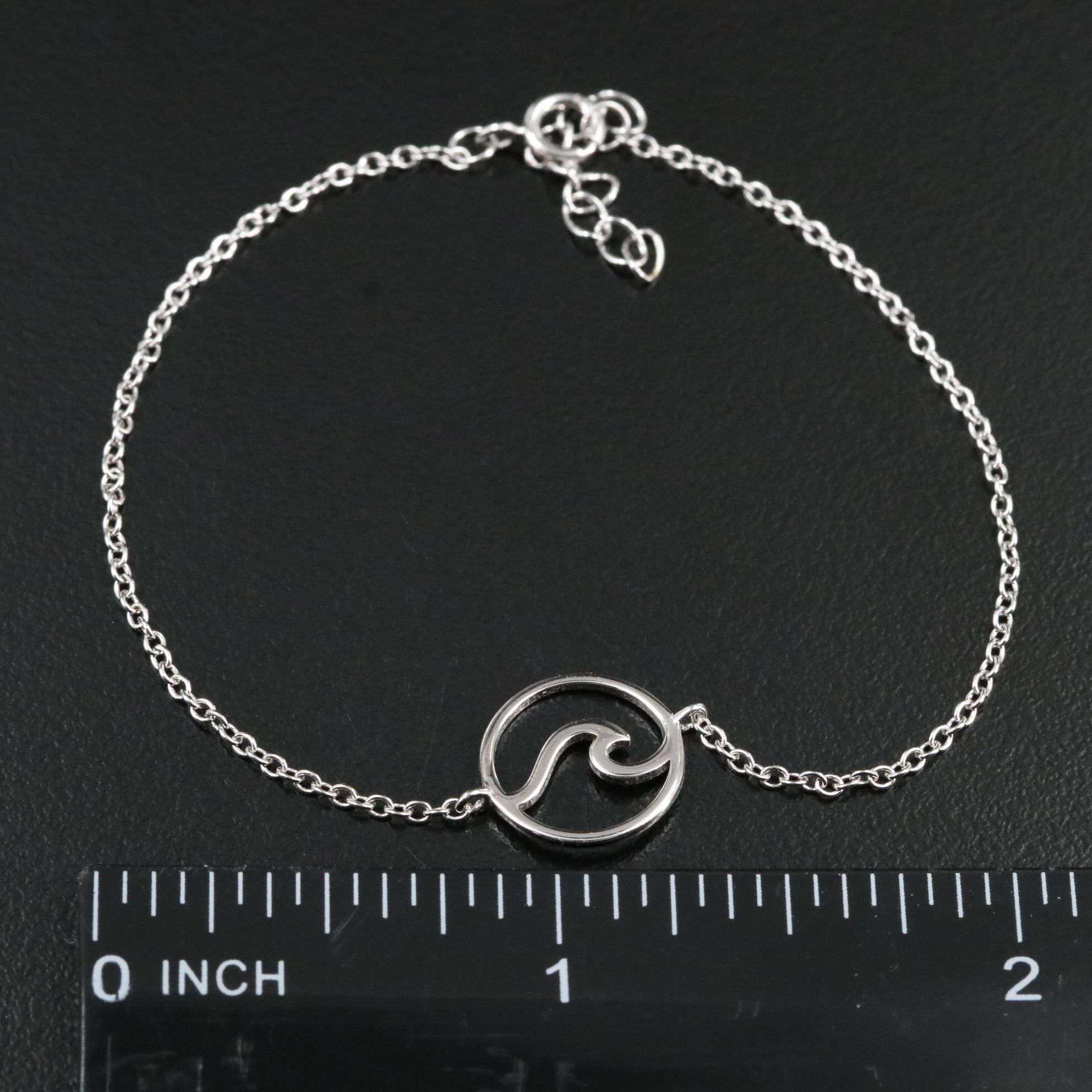 Sterling Wave Bracelet