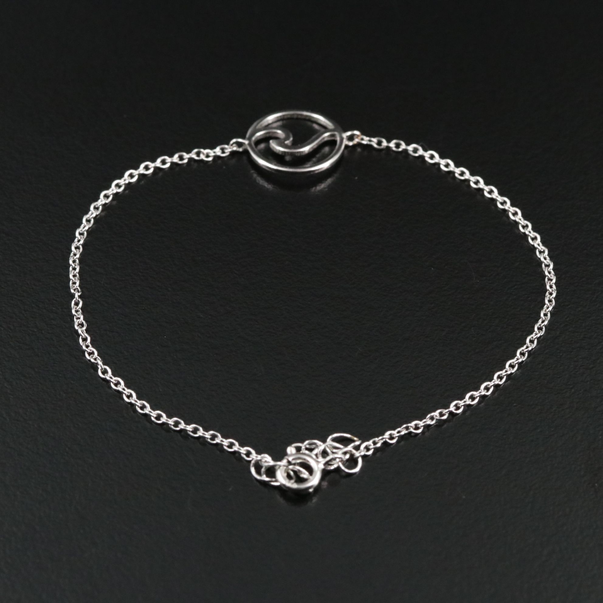 Sterling Wave Bracelet