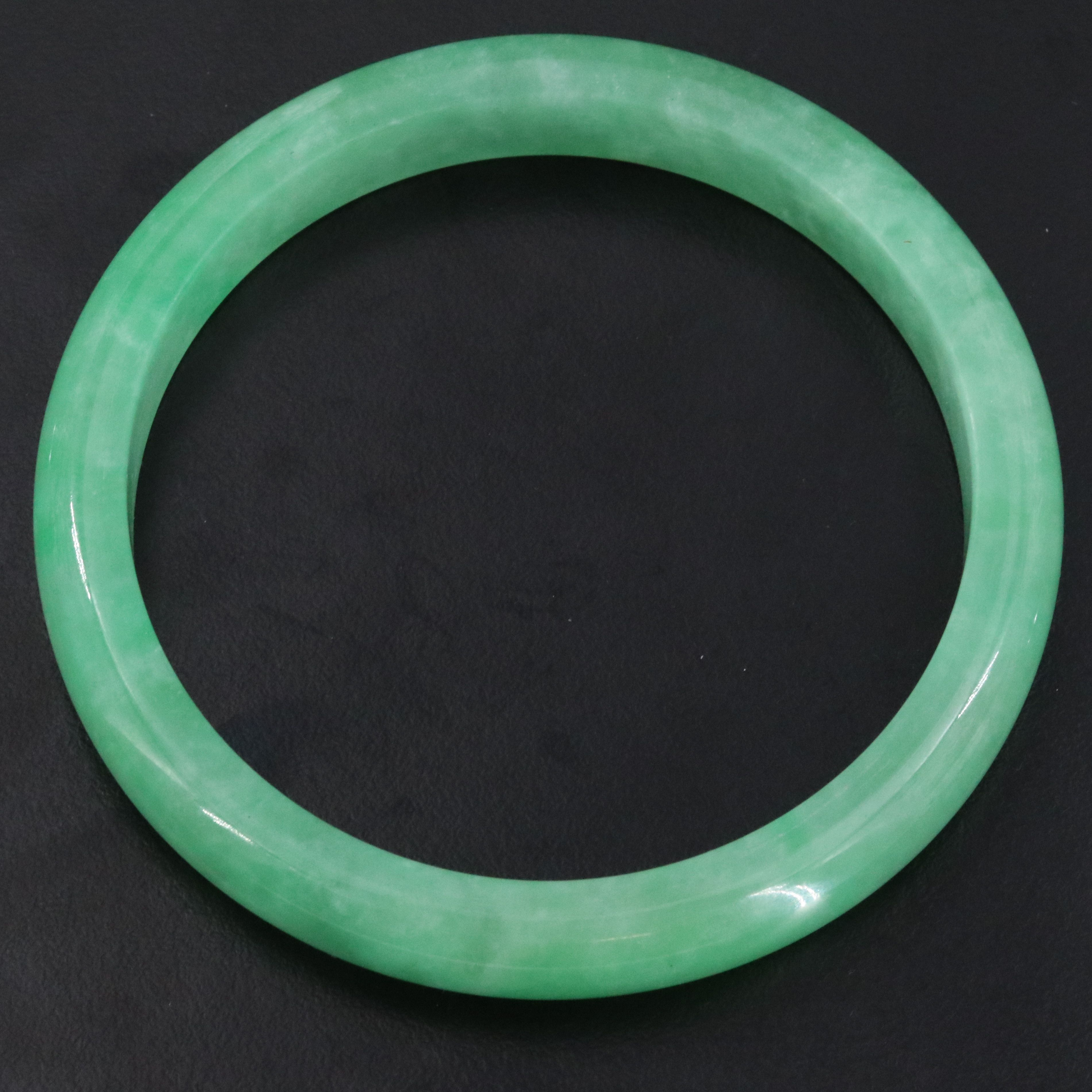Jadeite Hololith Bangle