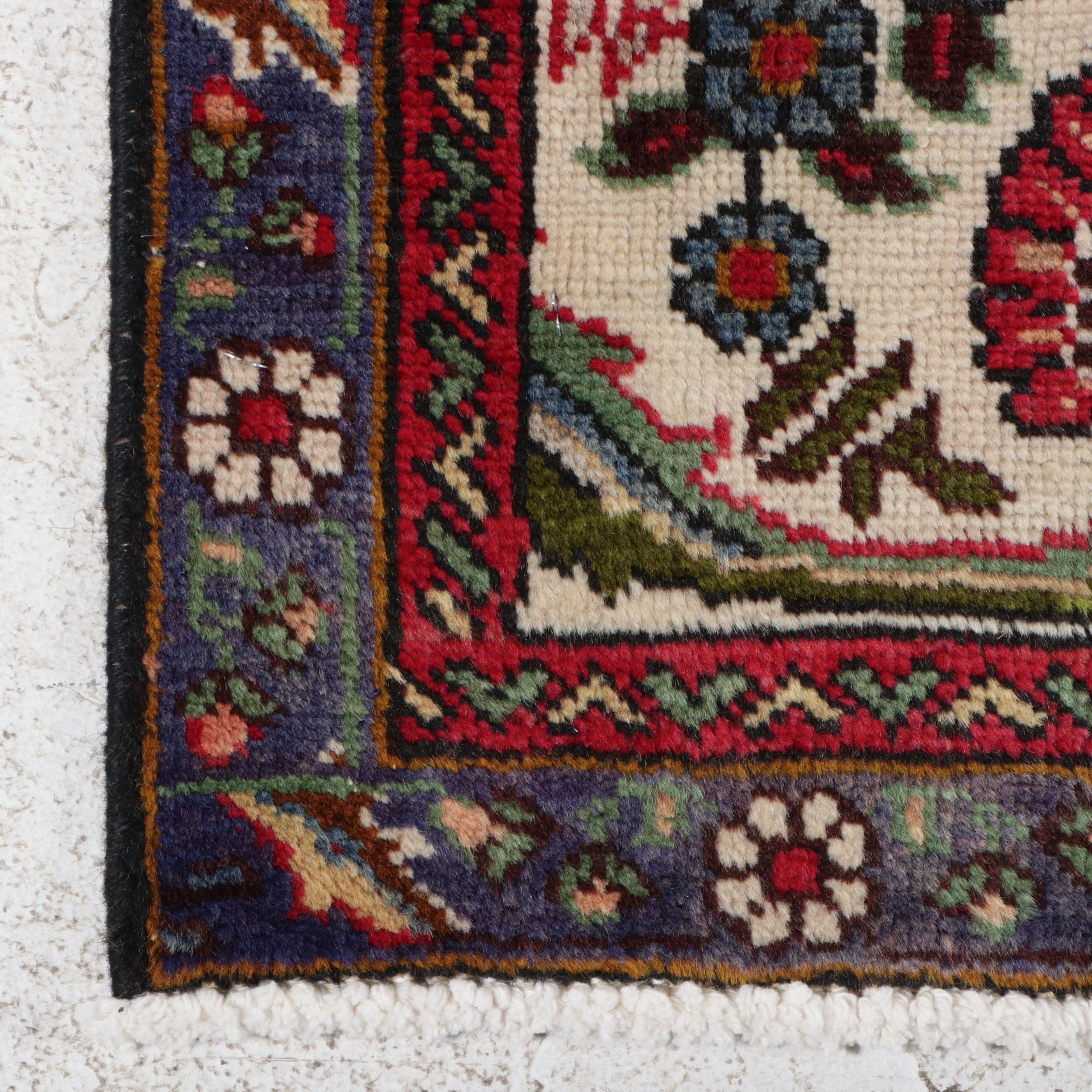 8' x 11'5 Hand-Knotted Persian Tabriz Area Rug