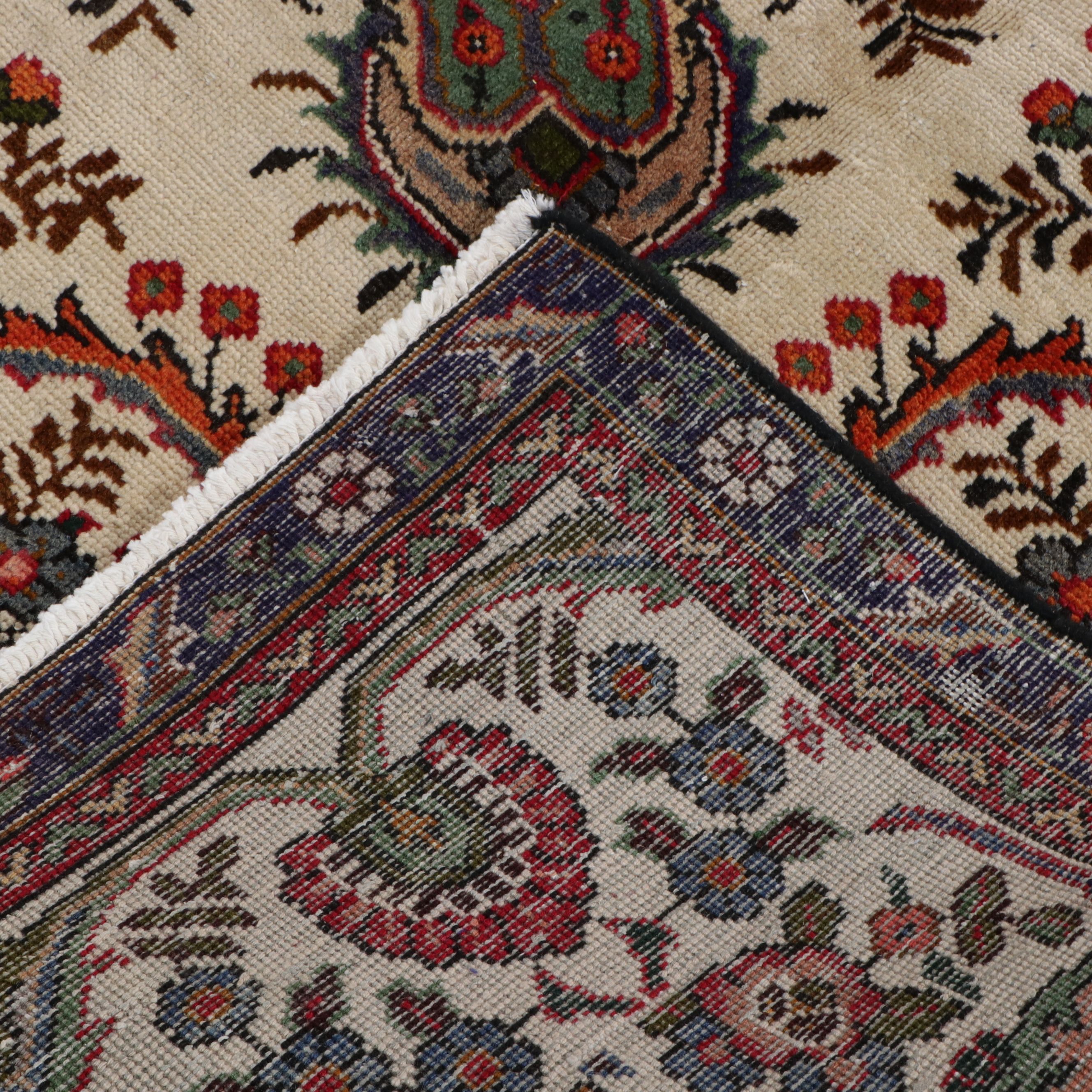 8' x 11'5 Hand-Knotted Persian Tabriz Area Rug