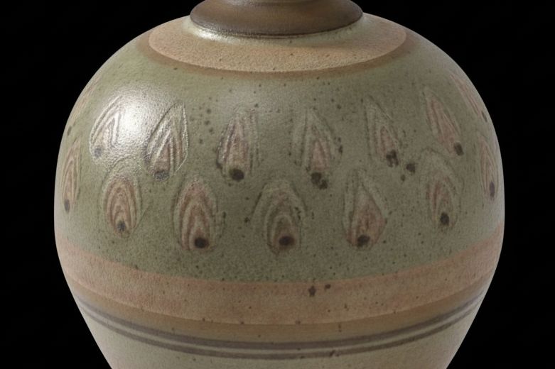 Art Pottery Urn Table Lamp