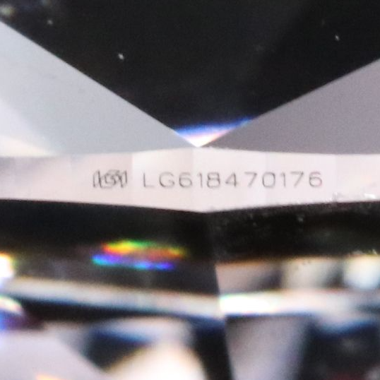 Loose 5.45 CT Lab Grown Diamond with IGI Report