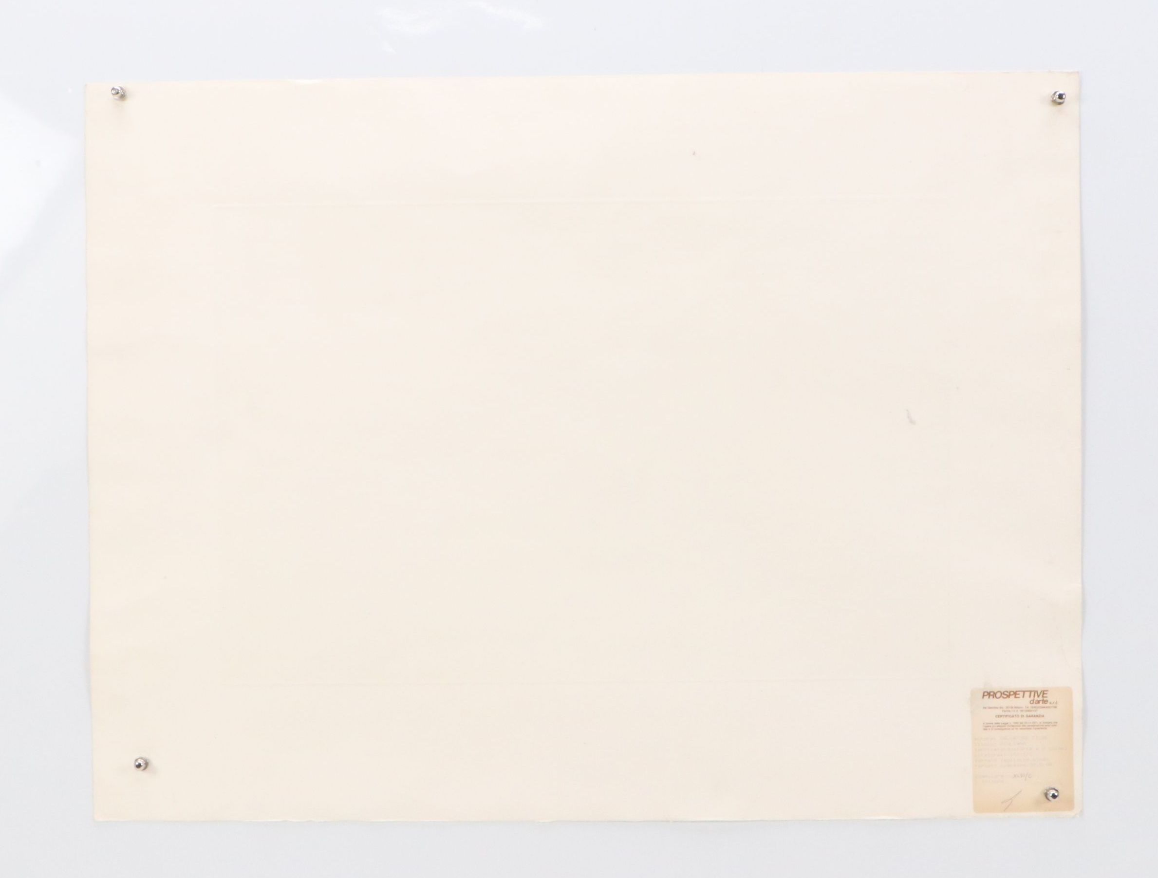 Salvatore Fiume Color Lithograph "Odalisca," 20th Century