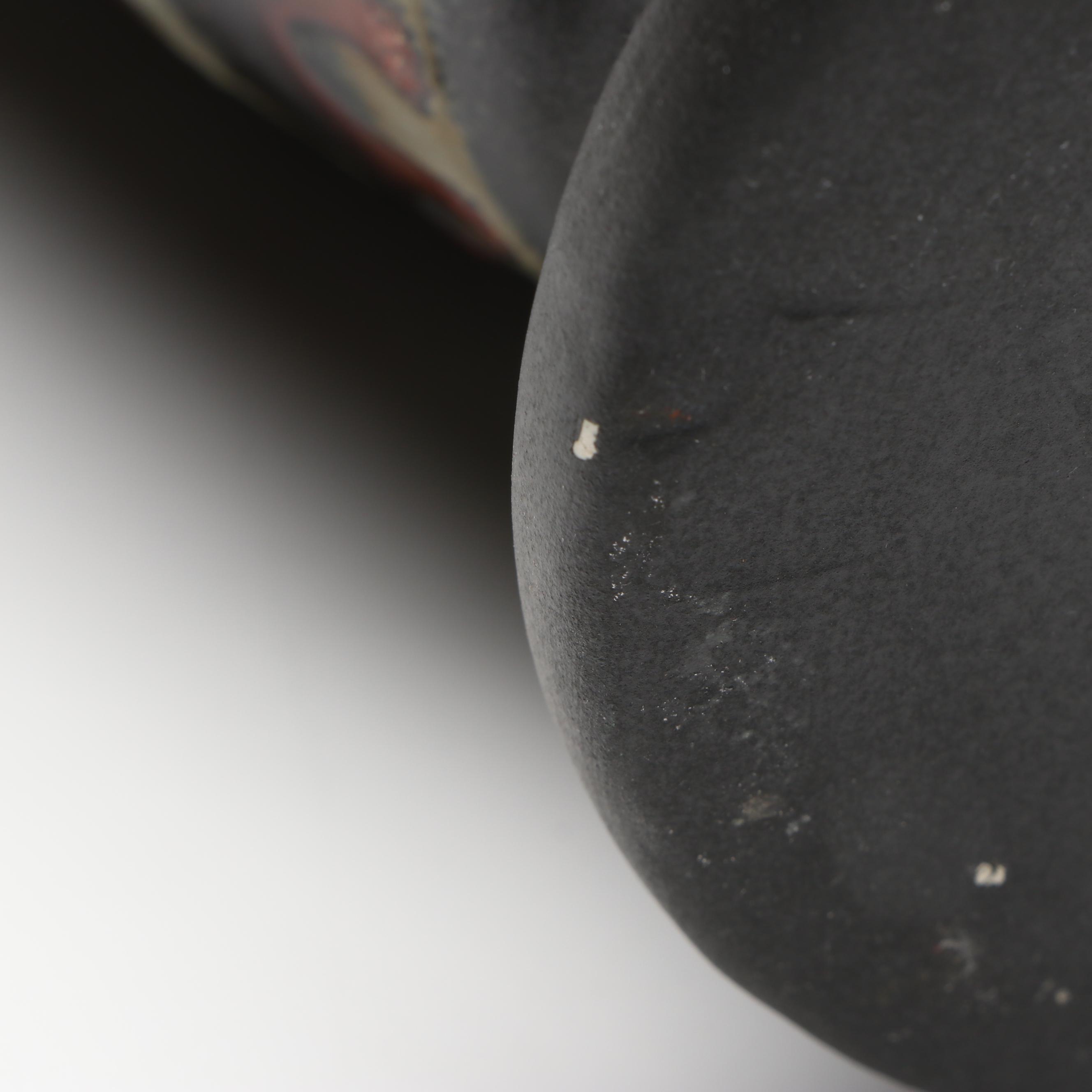 Haeger Pottery "Early American" Ceramic Lidded Jar with Other Ceramic Vases