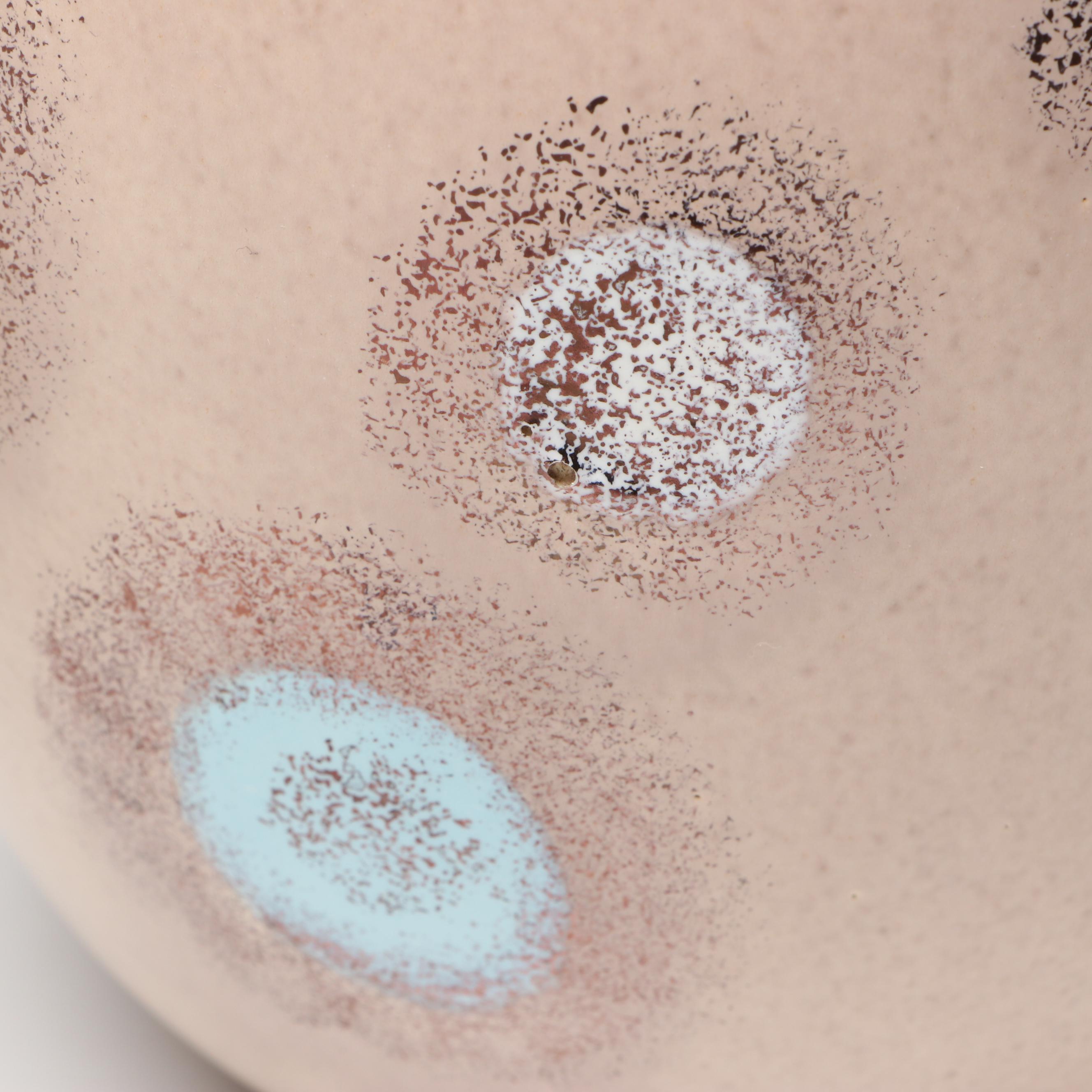 Haeger Pottery "Early American" Ceramic Lidded Jar with Other Ceramic Vases