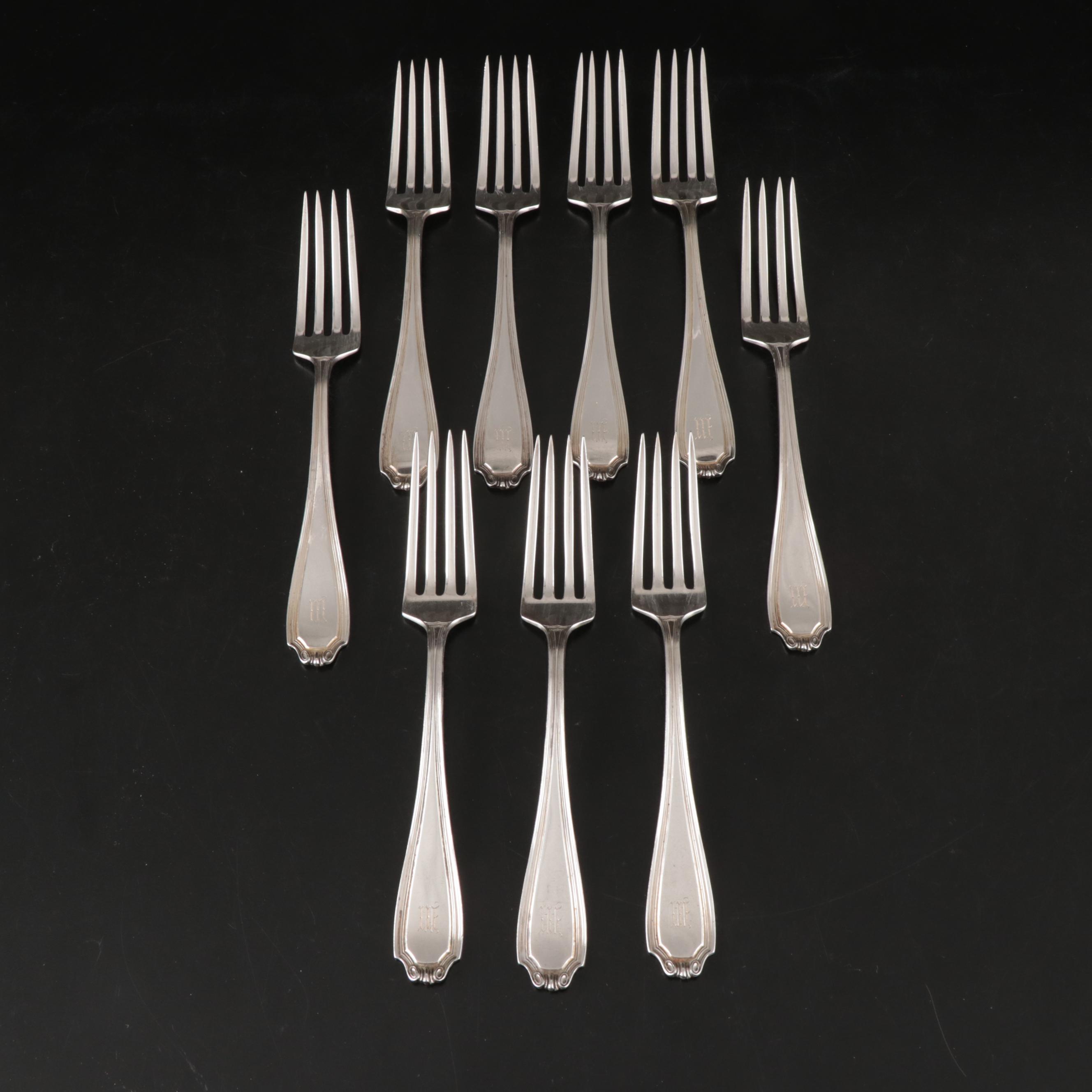 Mount Vernon "Chelsea" Sterling Silver Flatware, 1918