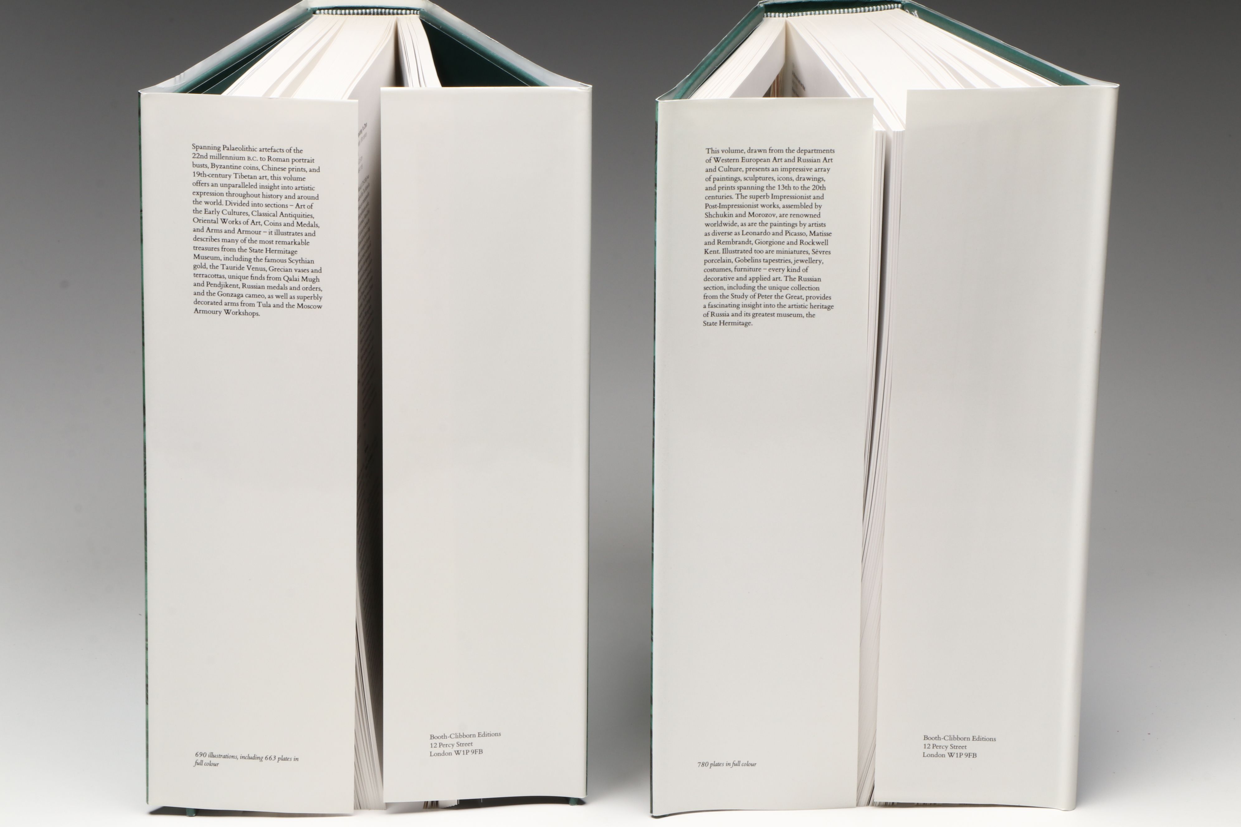 "The State Hermitage: Masterpieces from the Collections" Two-Volume Set, 2001