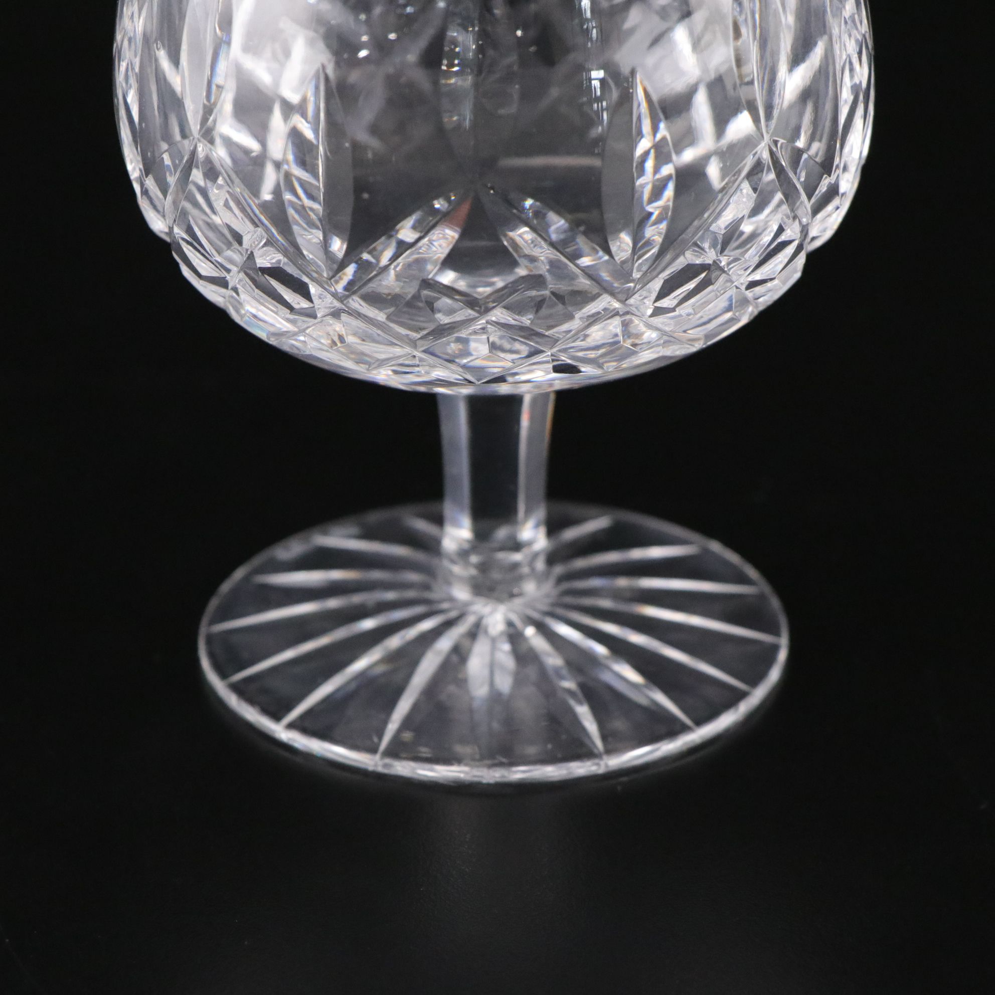 Waterford "Lismore" Crystal Brandy Glasses
