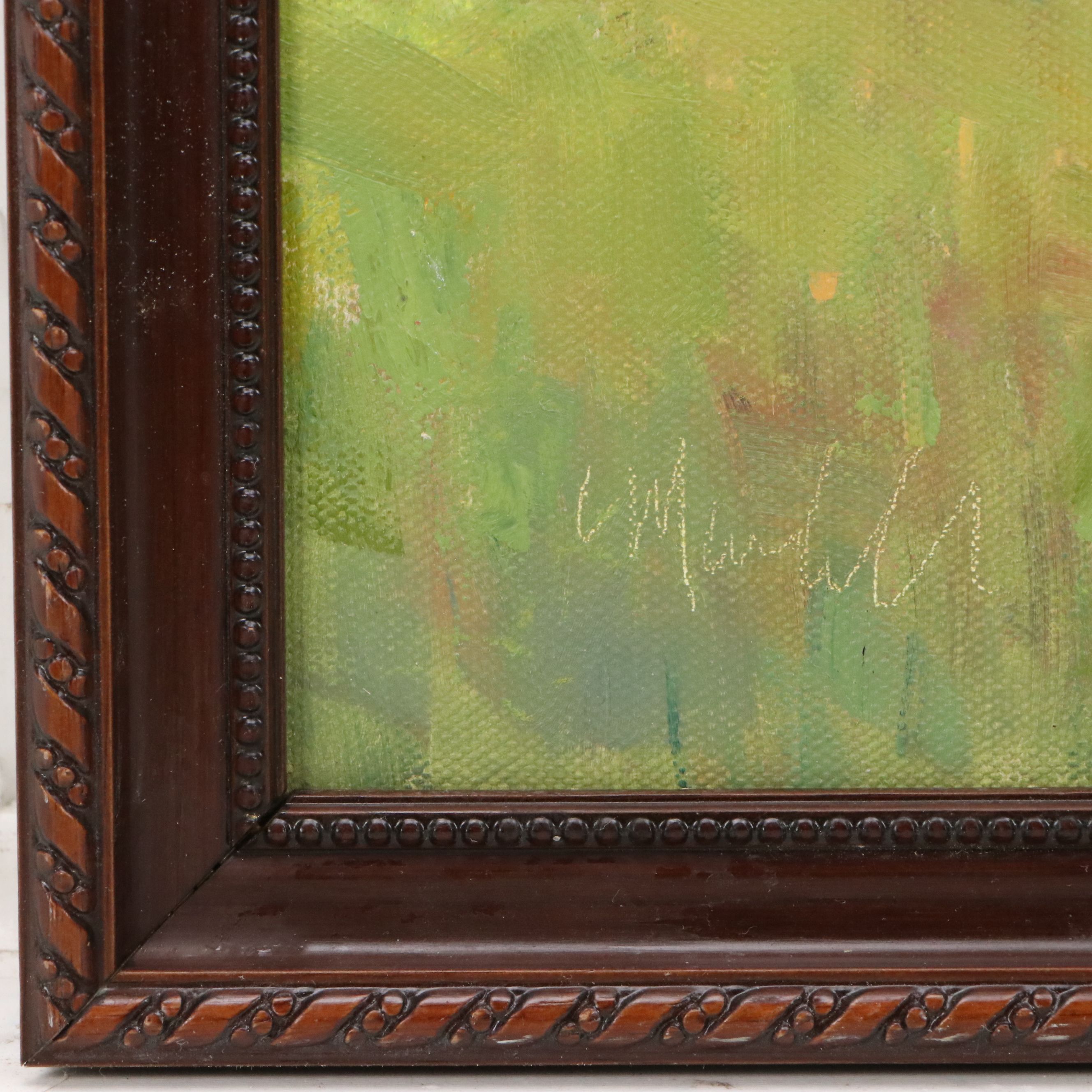 Chuck Marshall Landscape Oil Painting "Nantmeal Home," 2017