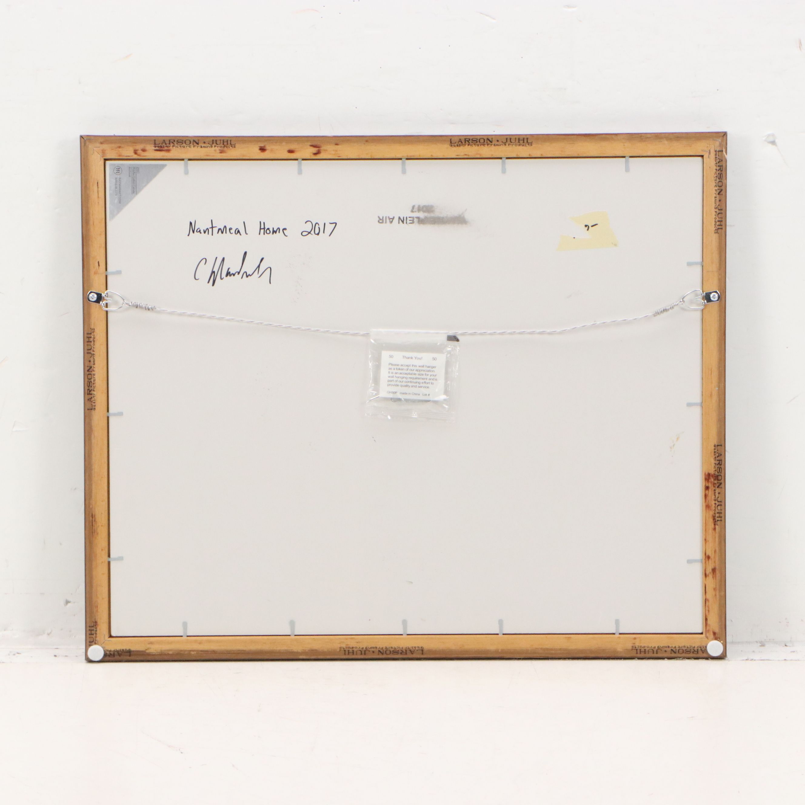 Chuck Marshall Landscape Oil Painting "Nantmeal Home," 2017