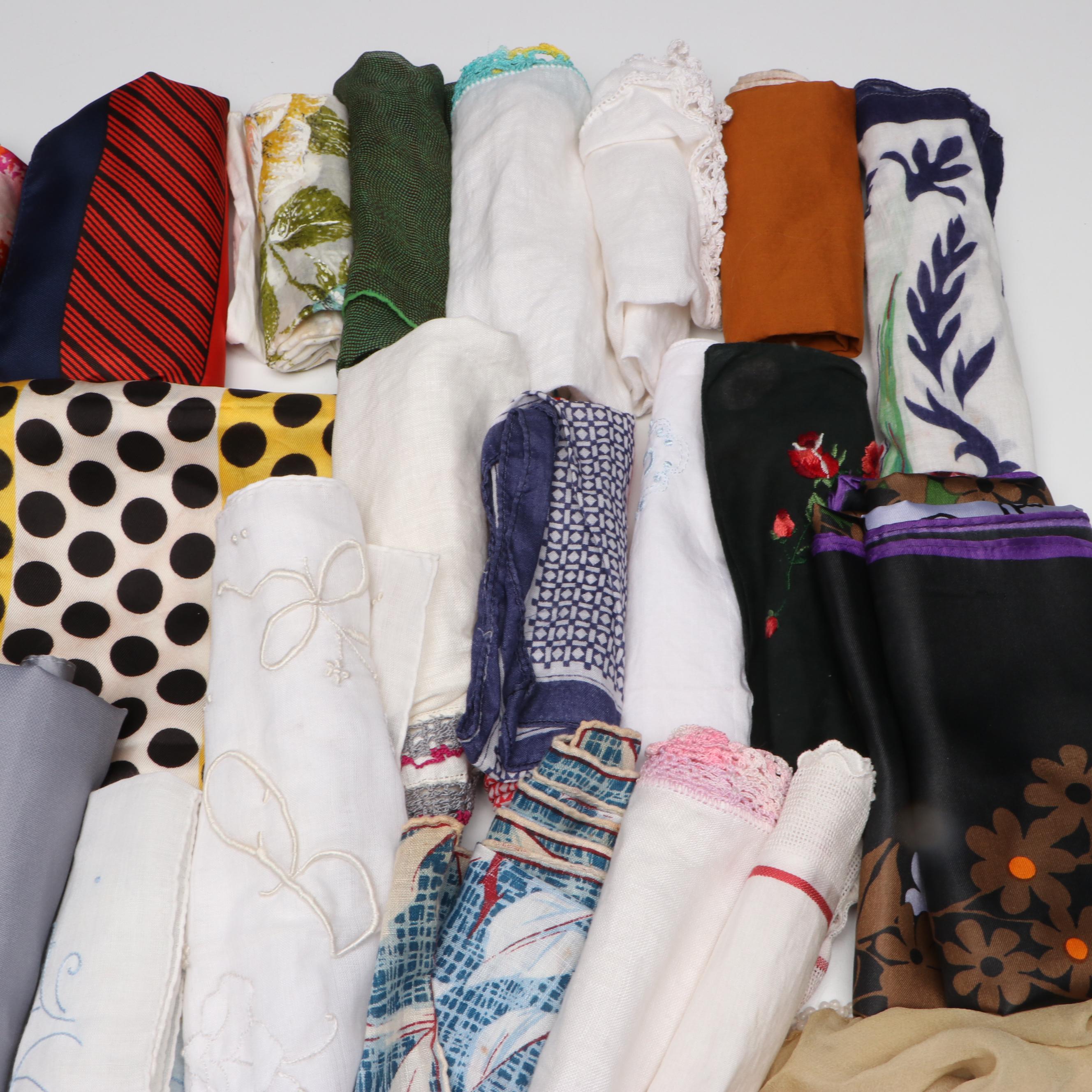 Vintage Scarves, Handkerchiefs, and More Featuring Kenzo, Kayser