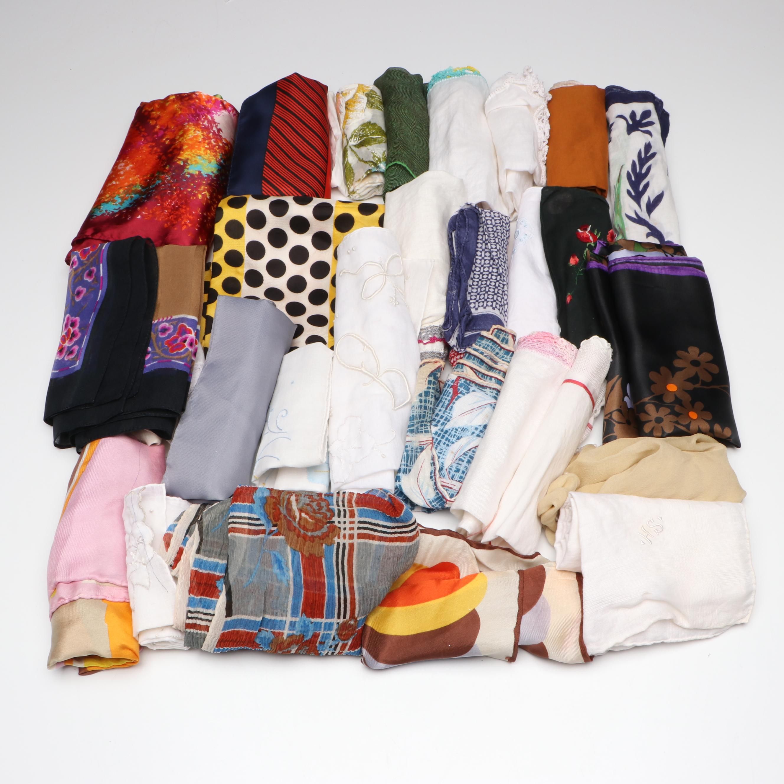 Vintage Scarves, Handkerchiefs, and More Featuring Kenzo, Kayser