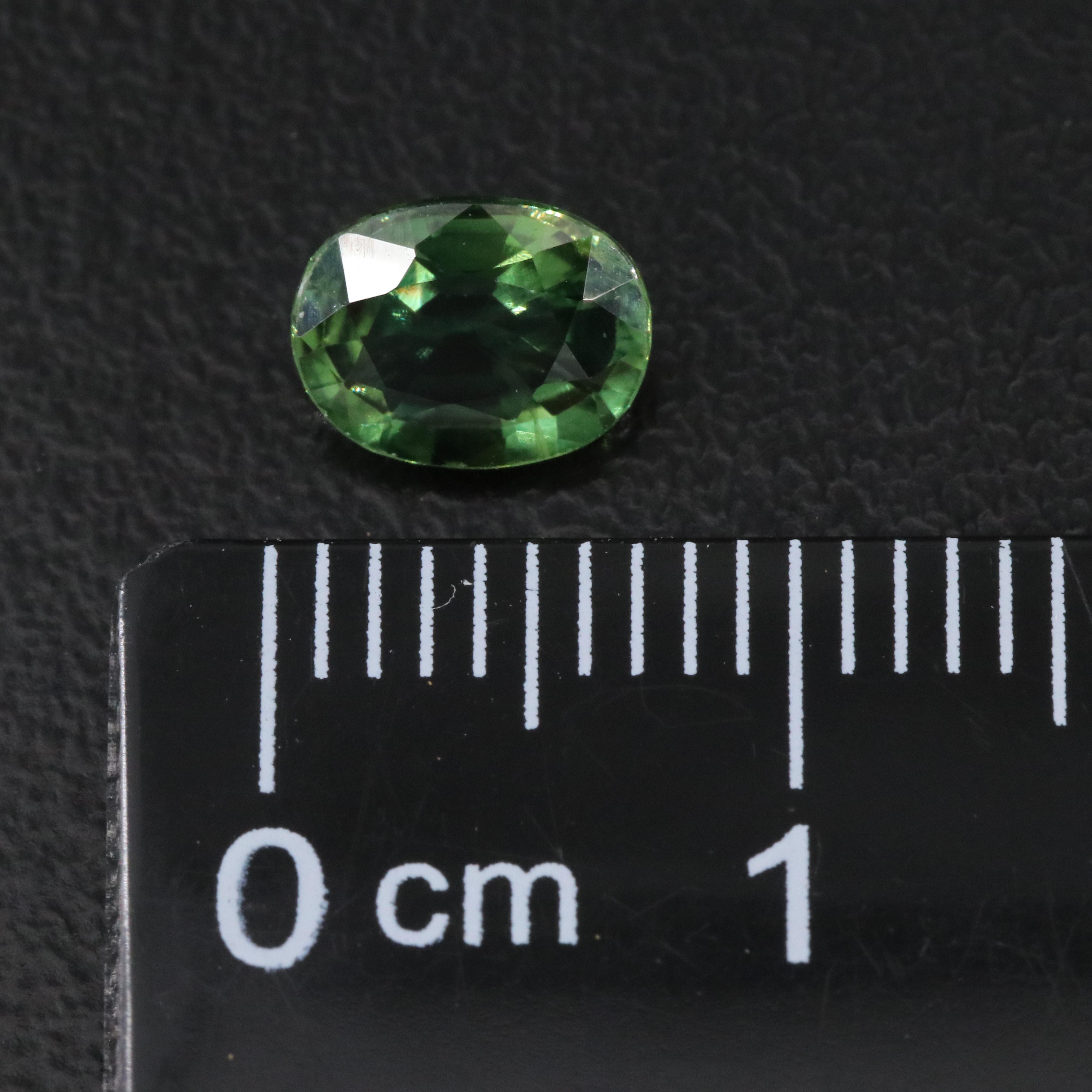 Loose 1.11 CT Green Sapphire