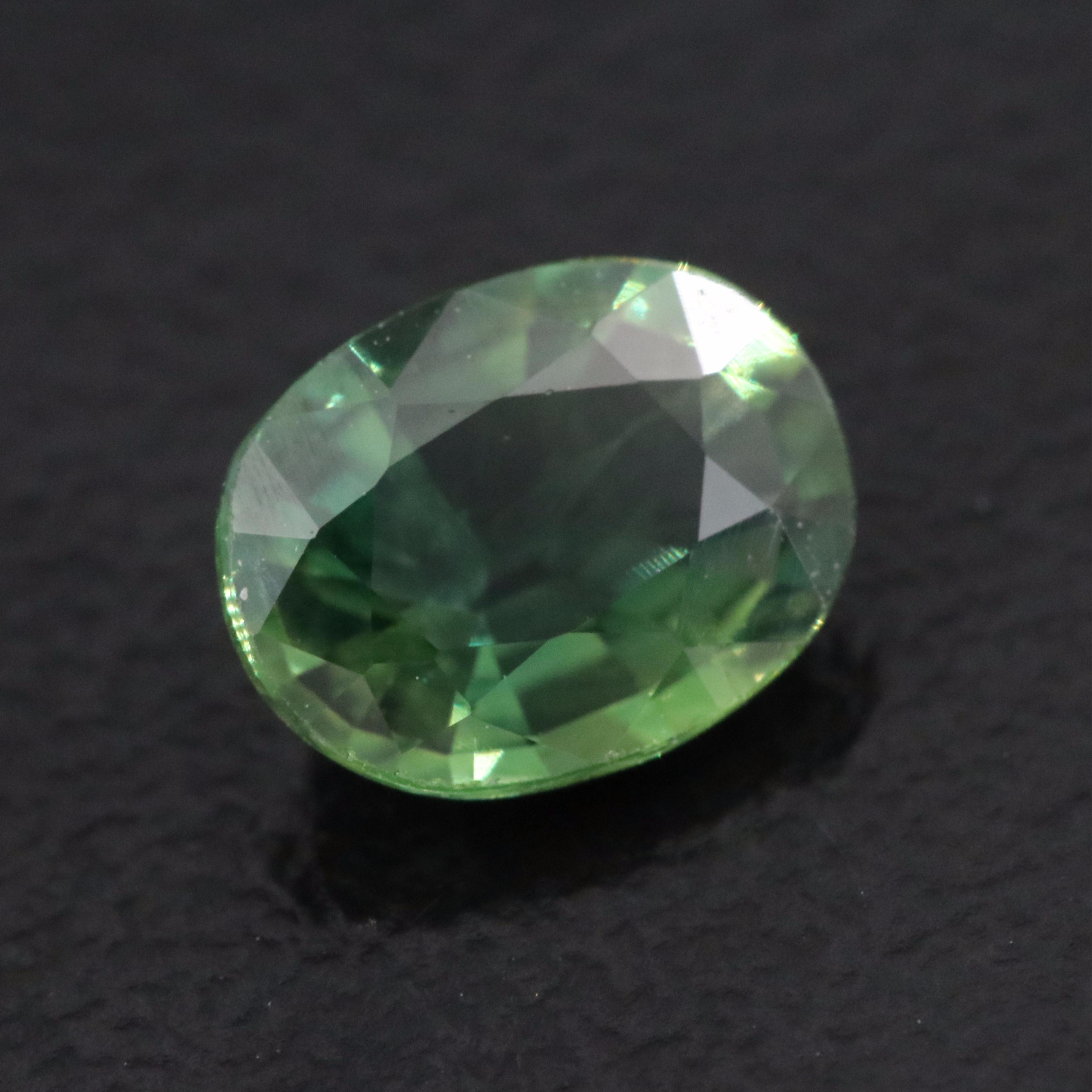 Loose 1.11 CT Green Sapphire
