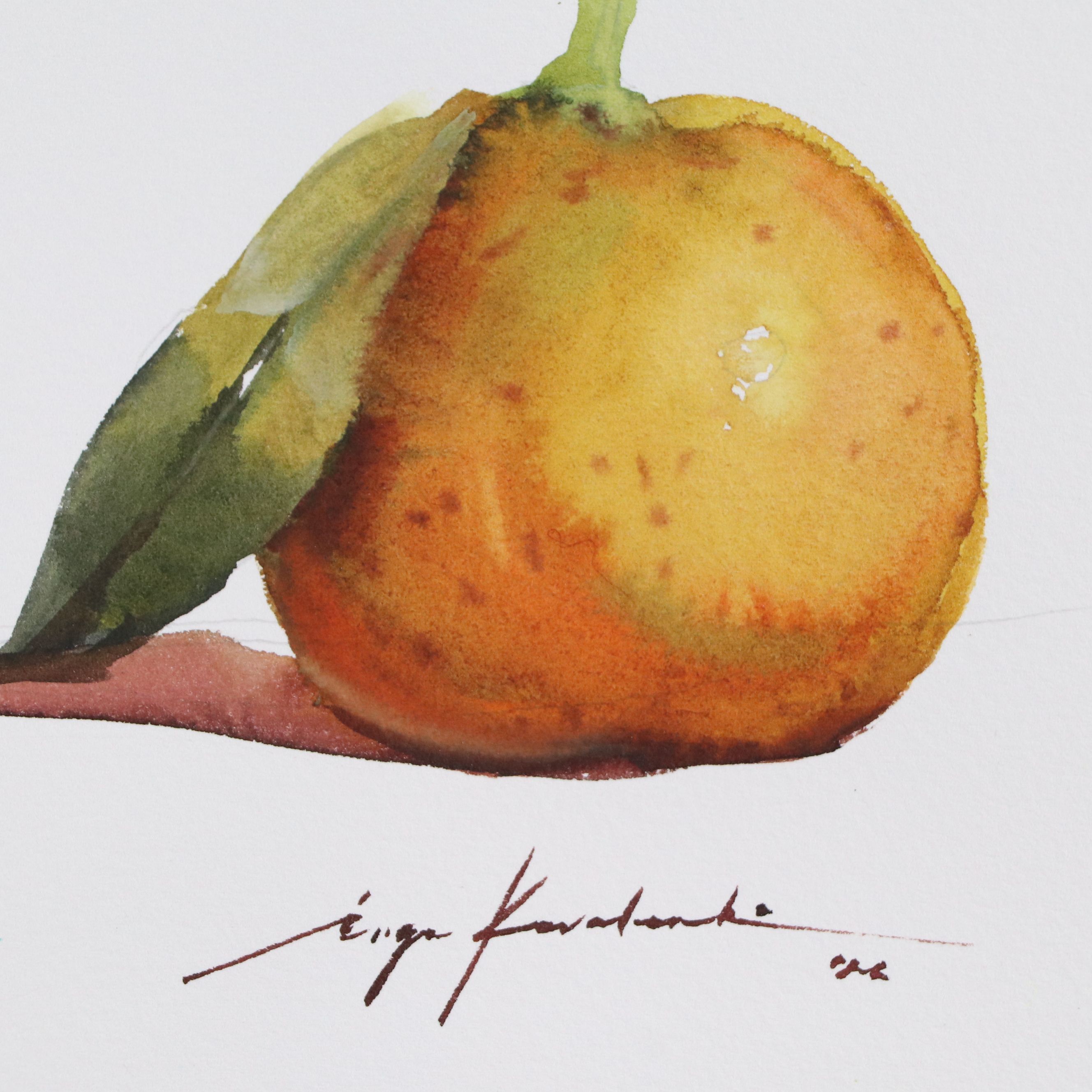 Inga Kovalenko Watercolor Painting of Fruit, 2026